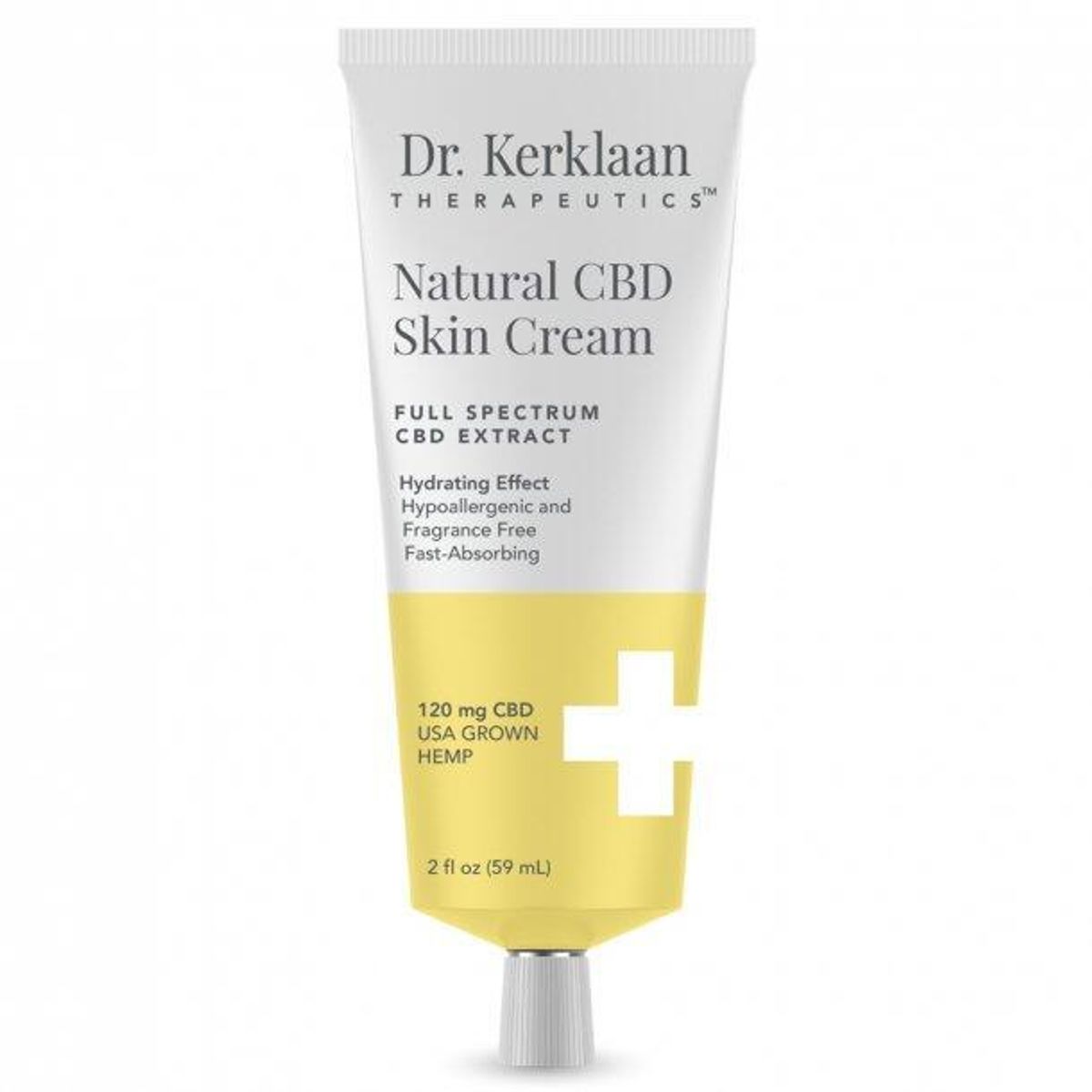 Dr. Kerklaan Therapeutics Natural CBD Skin Cream 59 ml.