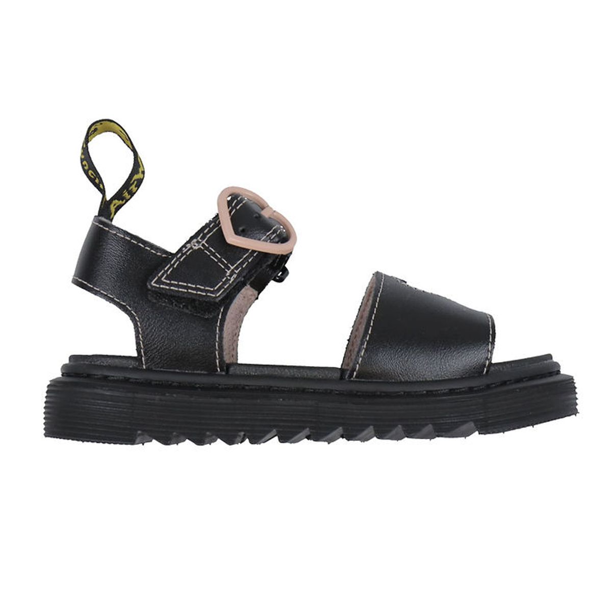 Dr. Martens Sandaler - Marlowe Hearts - Black/Powder Pink