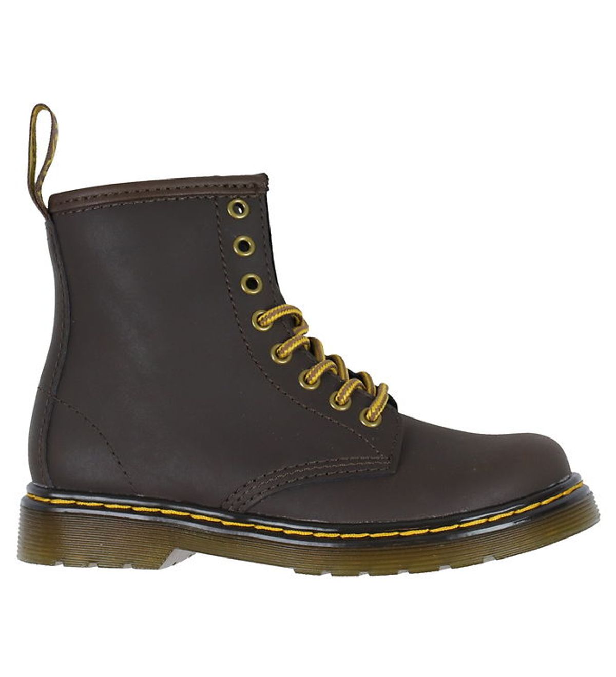 Dr. Martens Støvler - 1460 J Wildhorse Lamper - Dark Brown