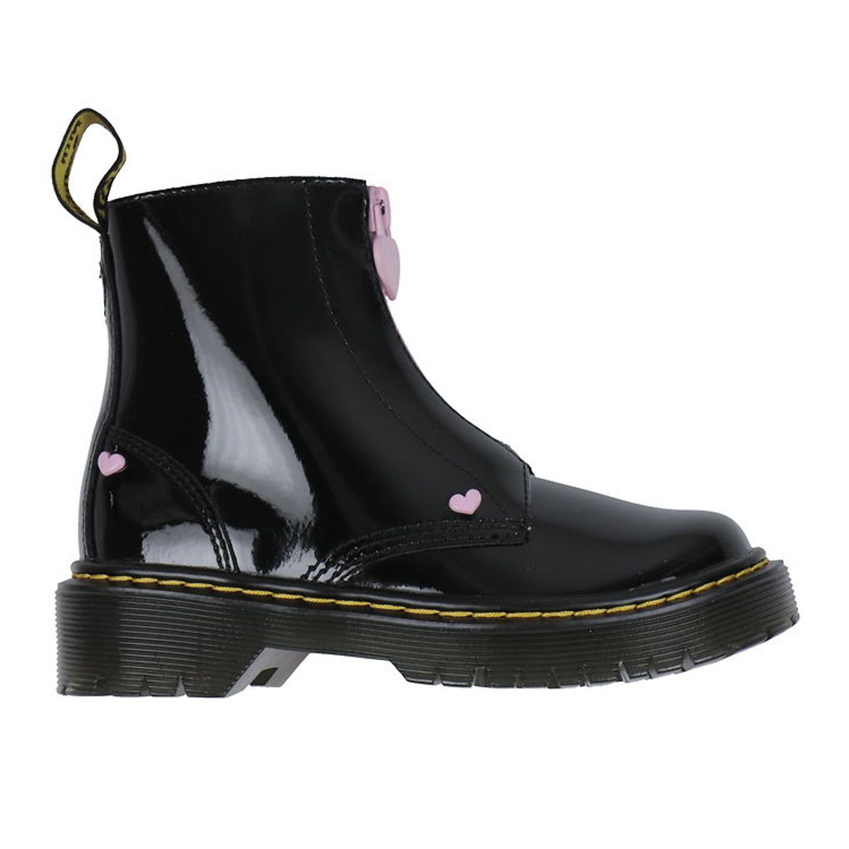 Dr. Martens Støvler - Bex Heart - Sort/Pale Pink