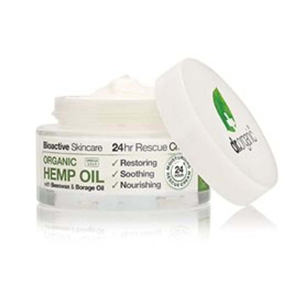 Dr. Organic 24 hr Rescue creme Hemp oil &bull; 50ml.