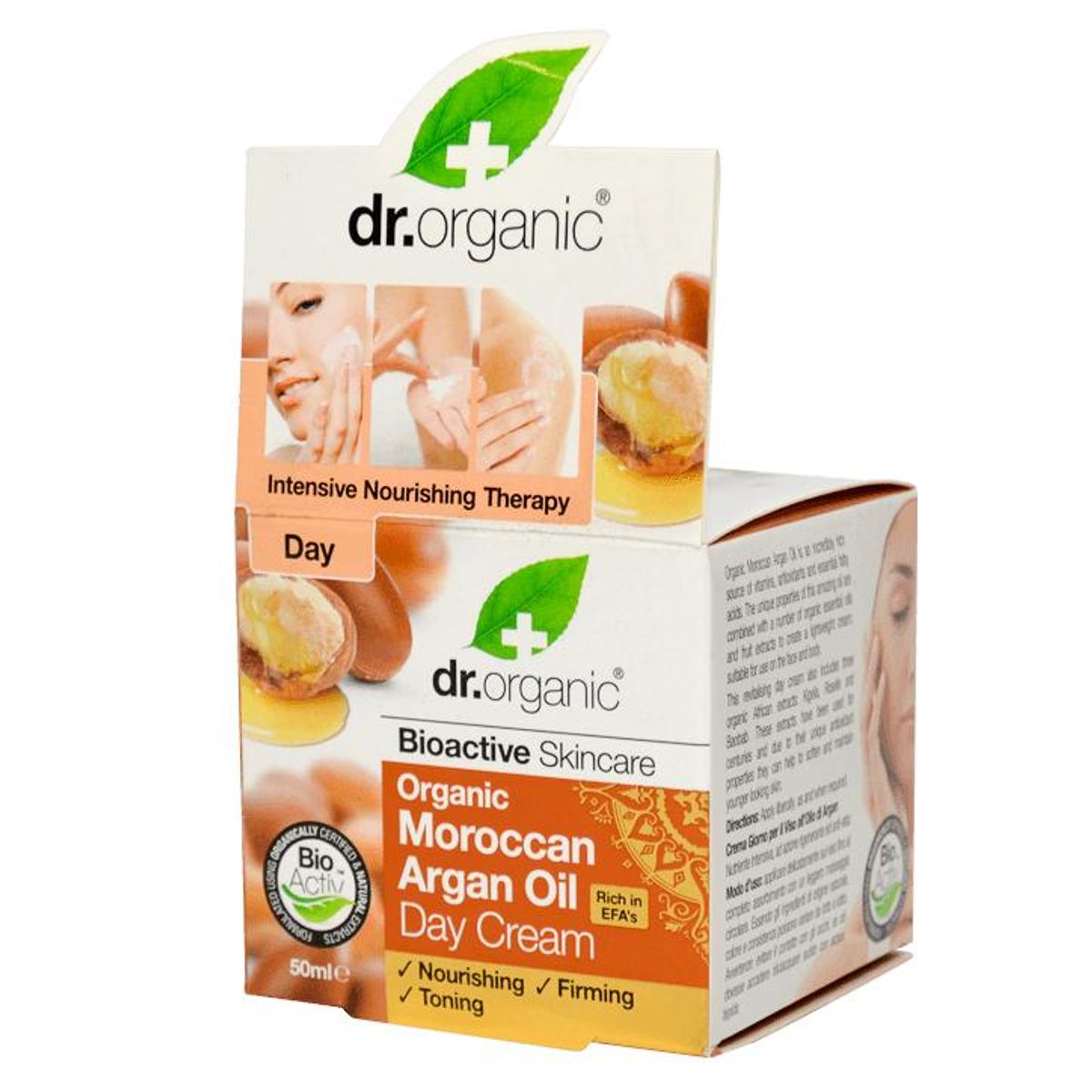 Dr. Organic - Argan Oil Day Cream 50 Ml