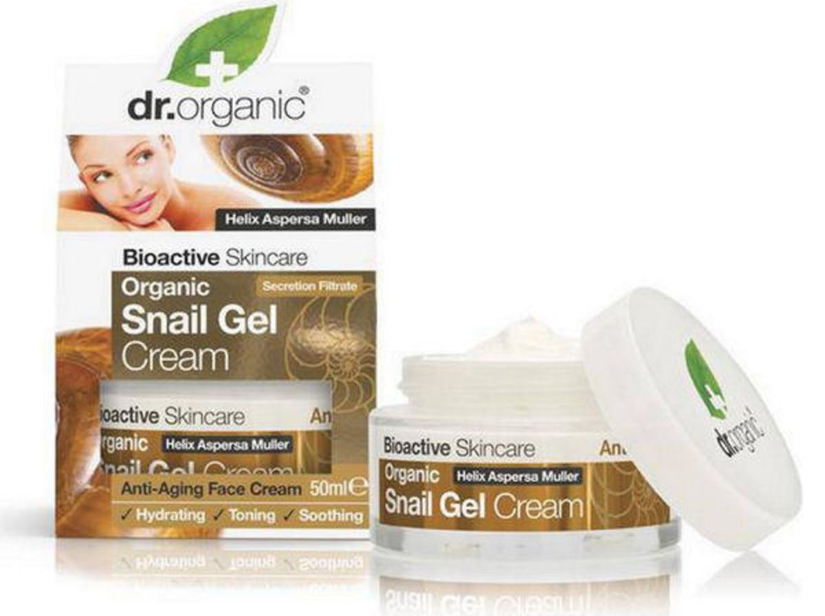 Dr. Organic bioactive skincare organic snail gel cream 50ml