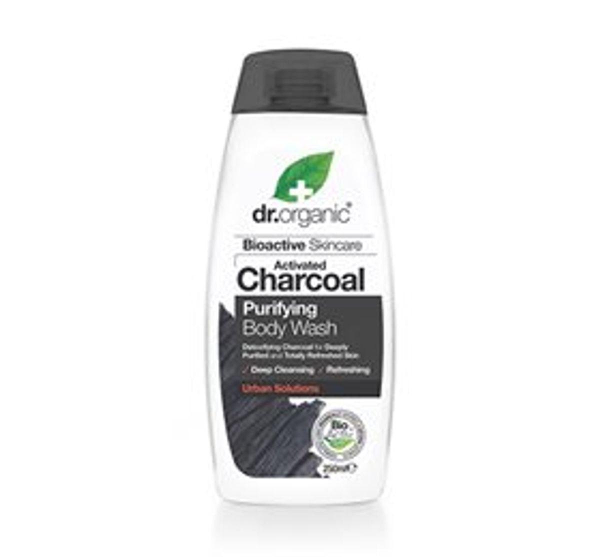 Dr. Organic Body Wash Charcoal Purifying &bull; 250 ml.