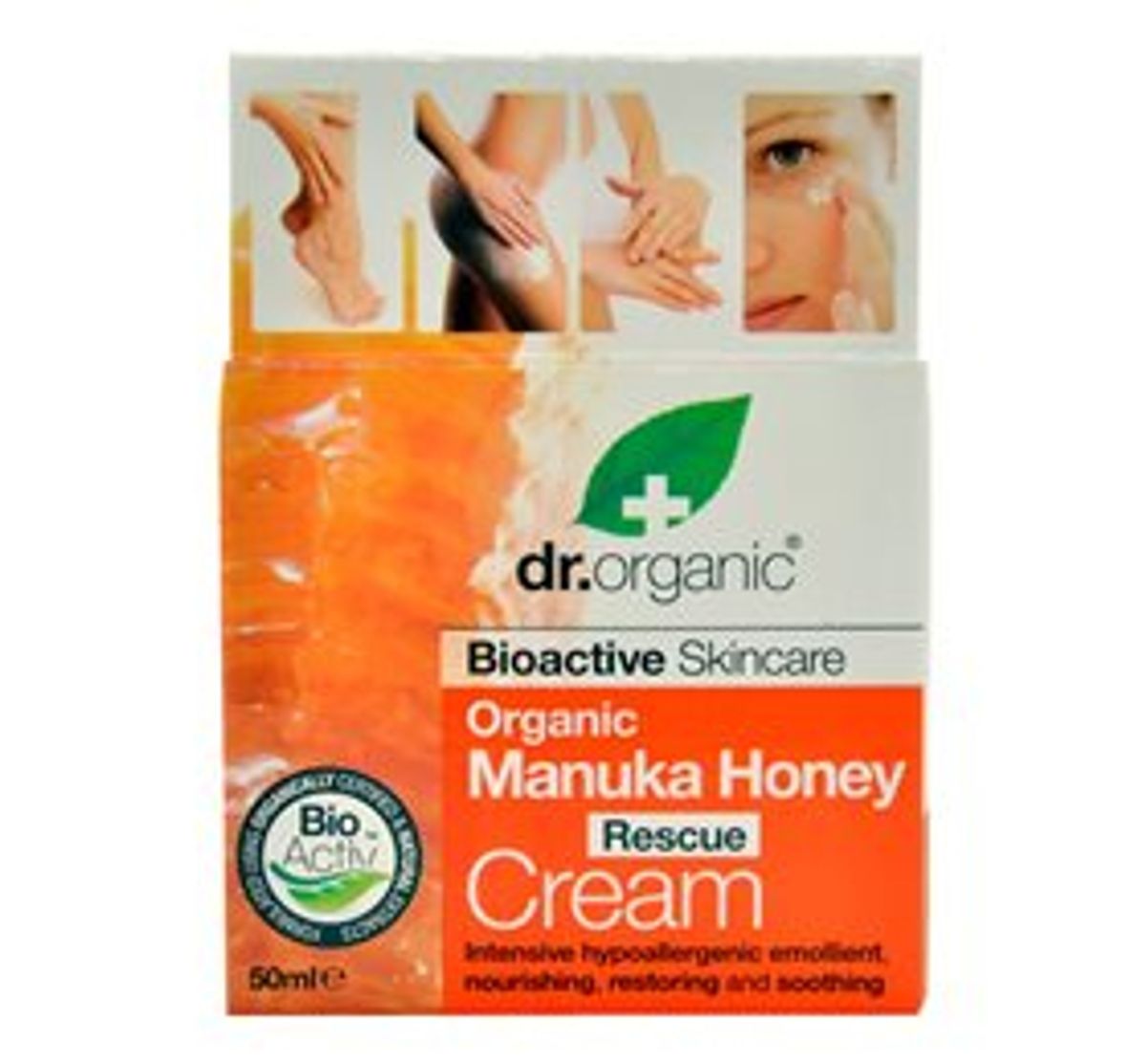 Dr. Organic Cream Manuka 50 ml.