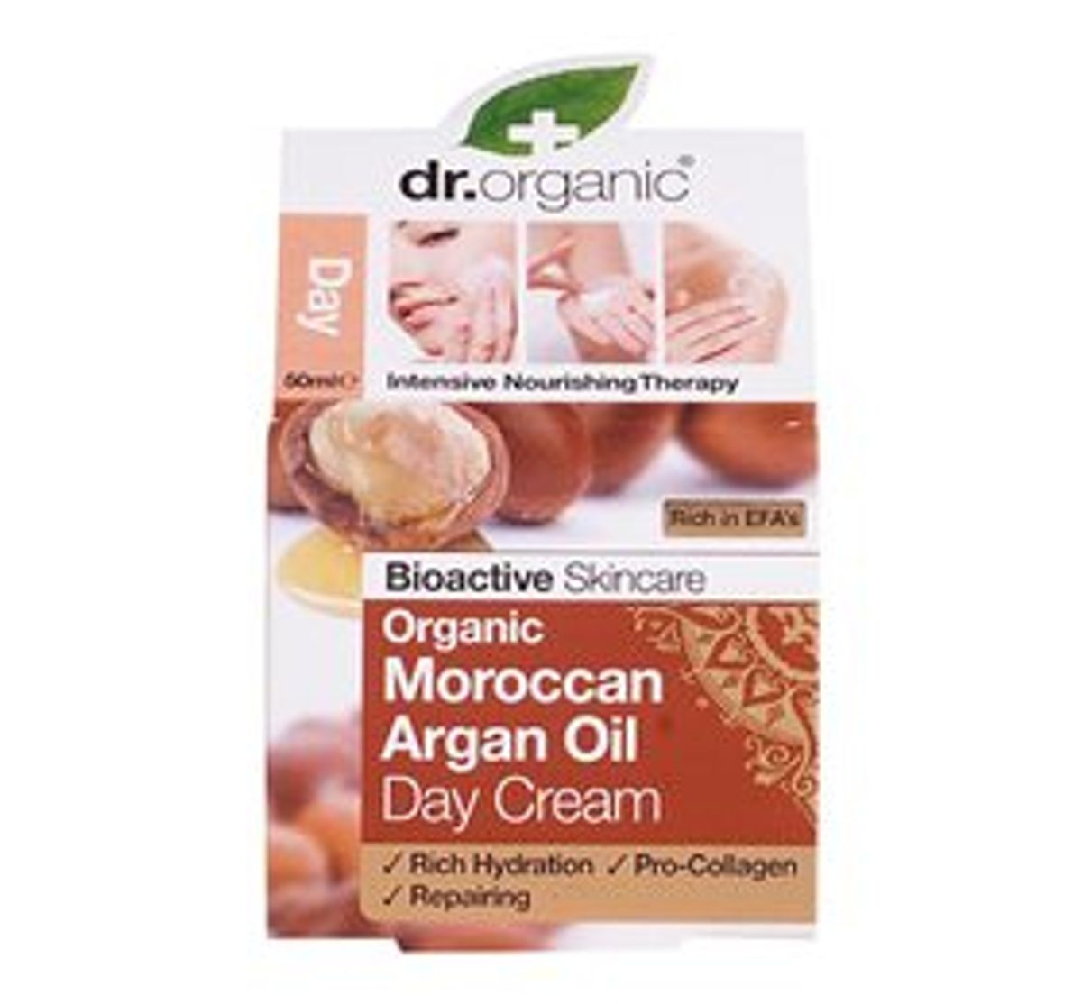 Dr. Organic Day cream Argan &bull; 50ml.