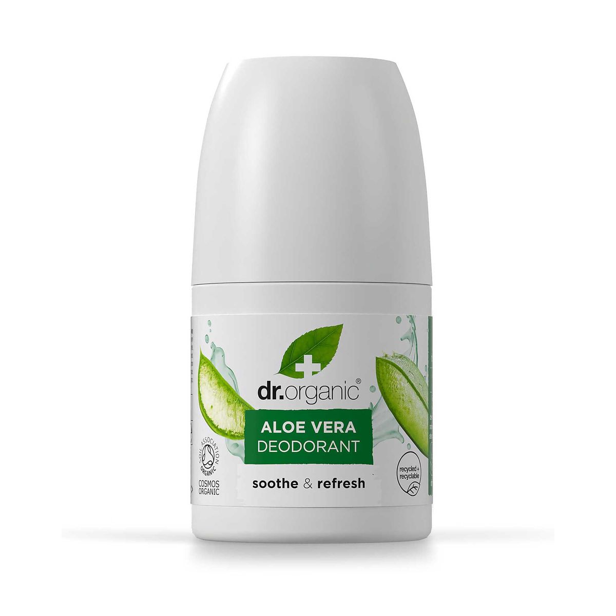 Dr. Organic Deo roll on Aloe Vera - 50 ml.