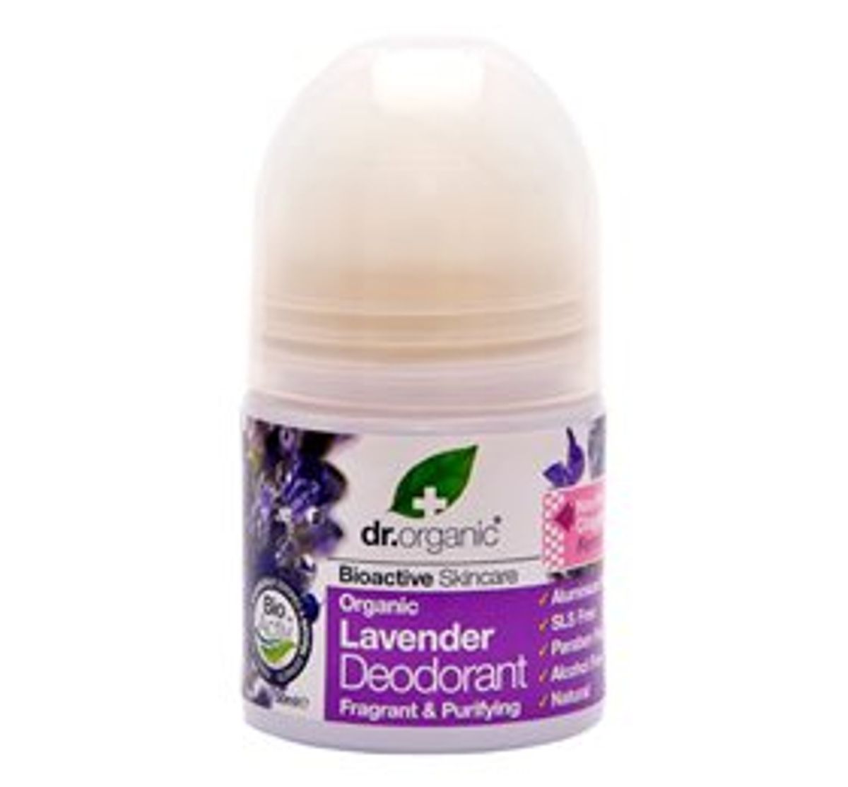 Dr.organic Deo roll on Lavender 50 ml