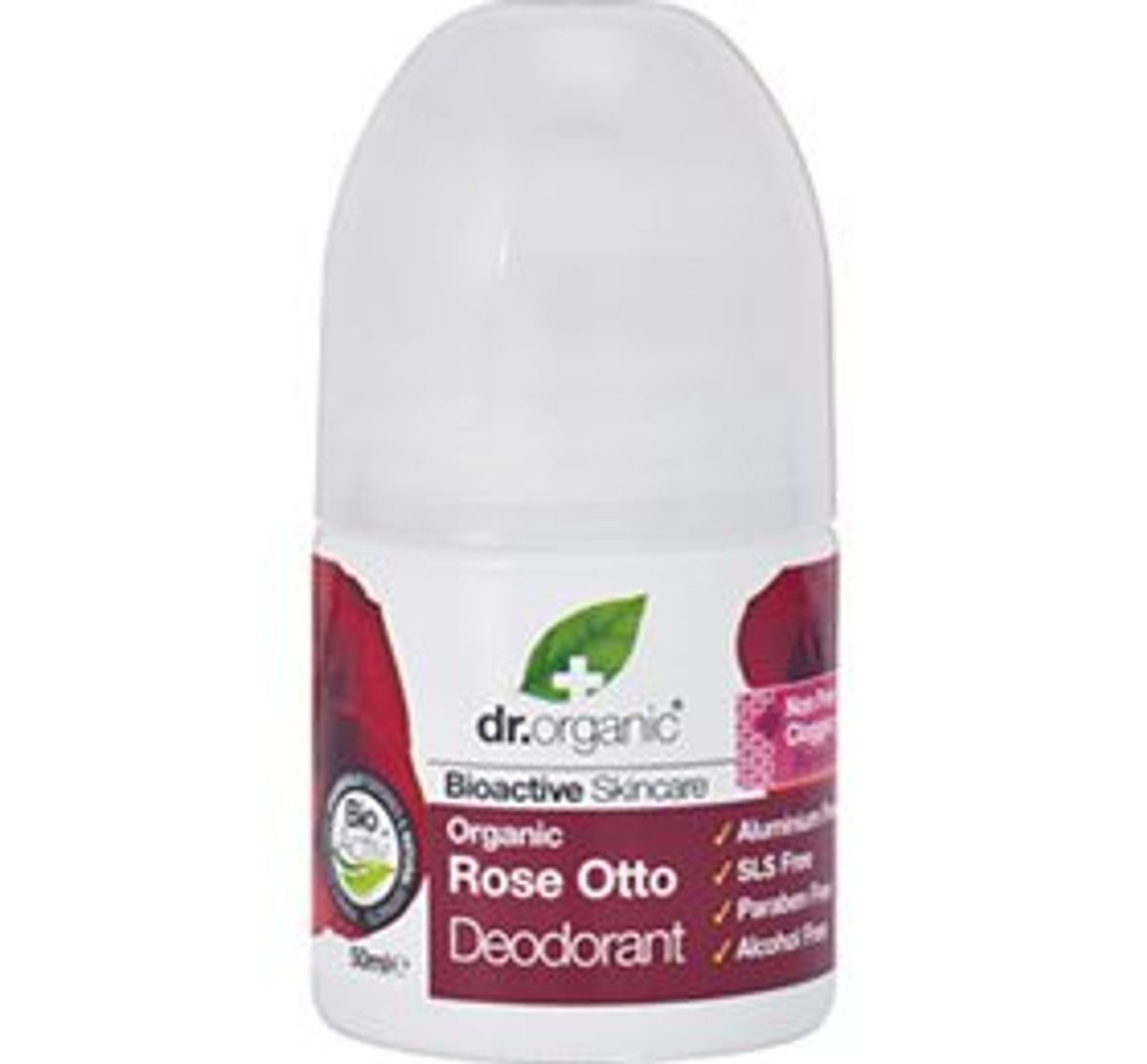 Dr.organic Deo roll on Rose Otto 50 ml