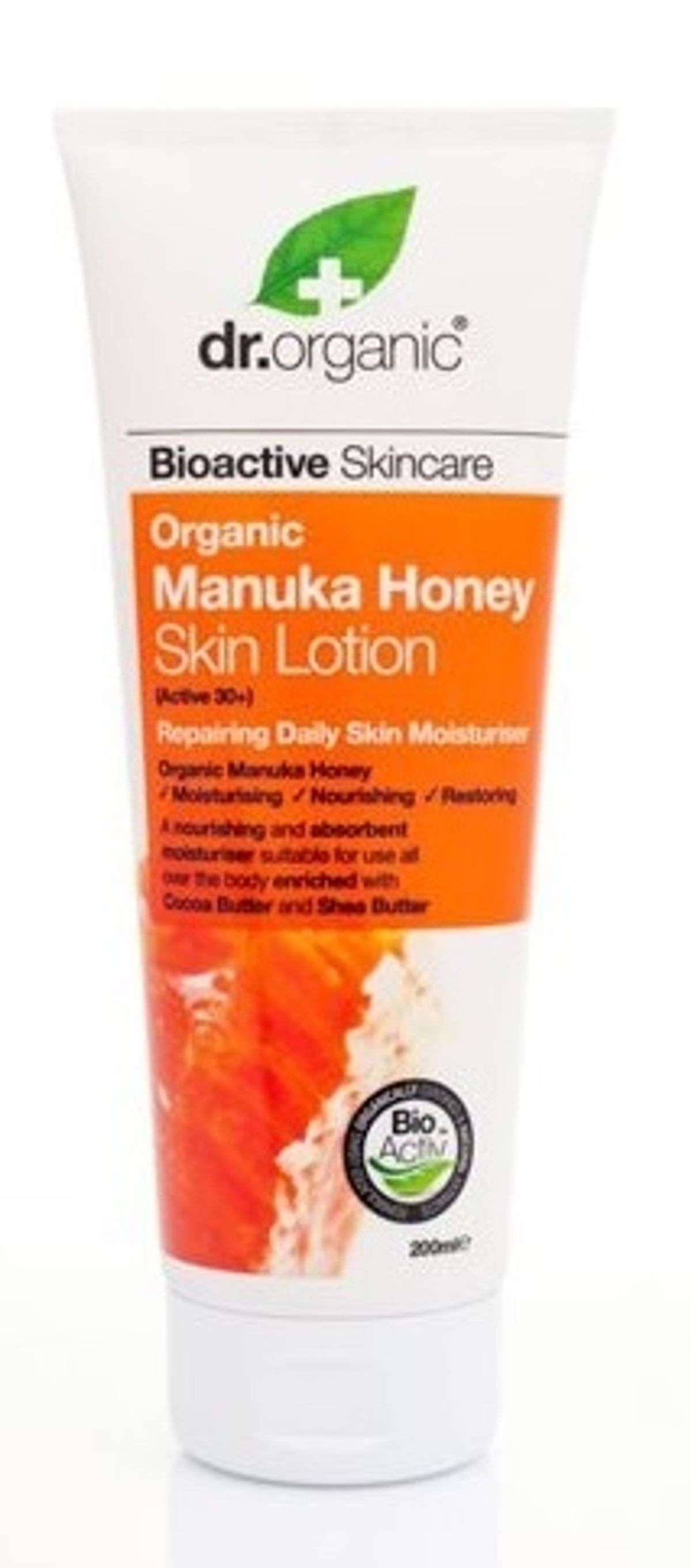 Dr. Organic Skin lotion Honey Manuka 200ml.