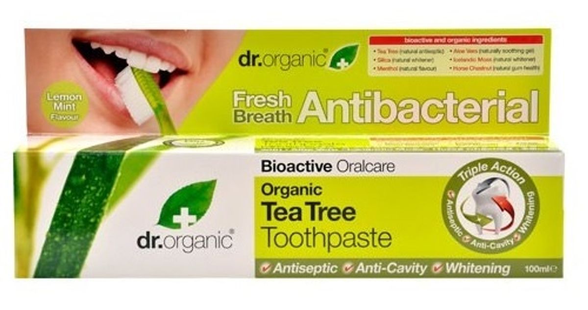 Dr. Organic Tandpasta Tea Tree 100ml.