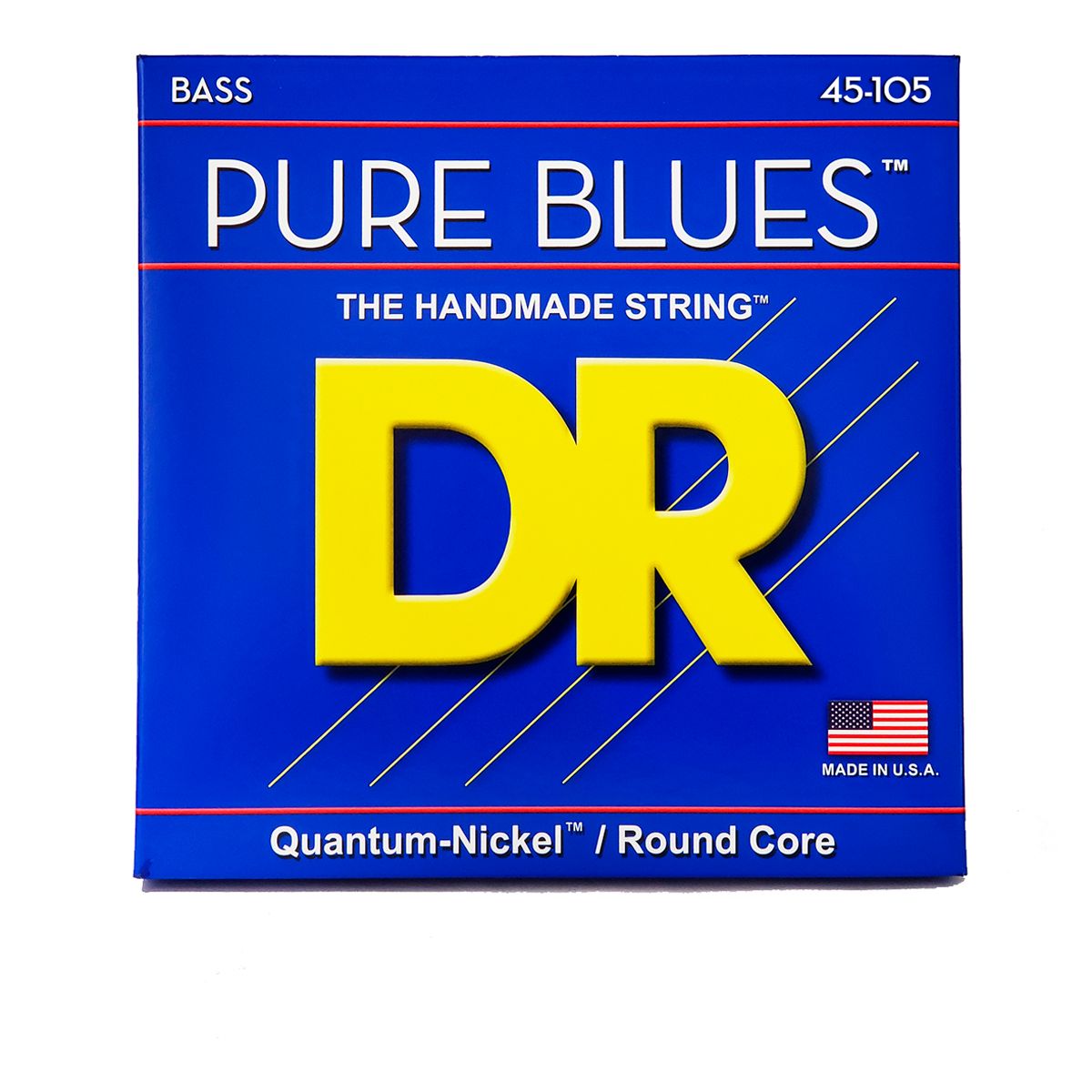 DR Strings PB-45 Pure blues bas-strenge, 045-105