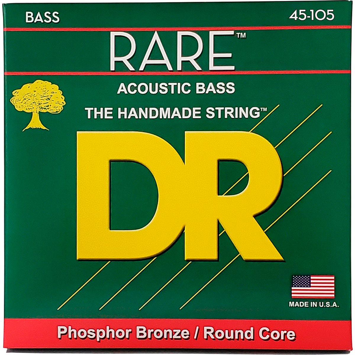 DR Strings RPB-45 Rare Acoustic akustisk-basstrenge, 045-105