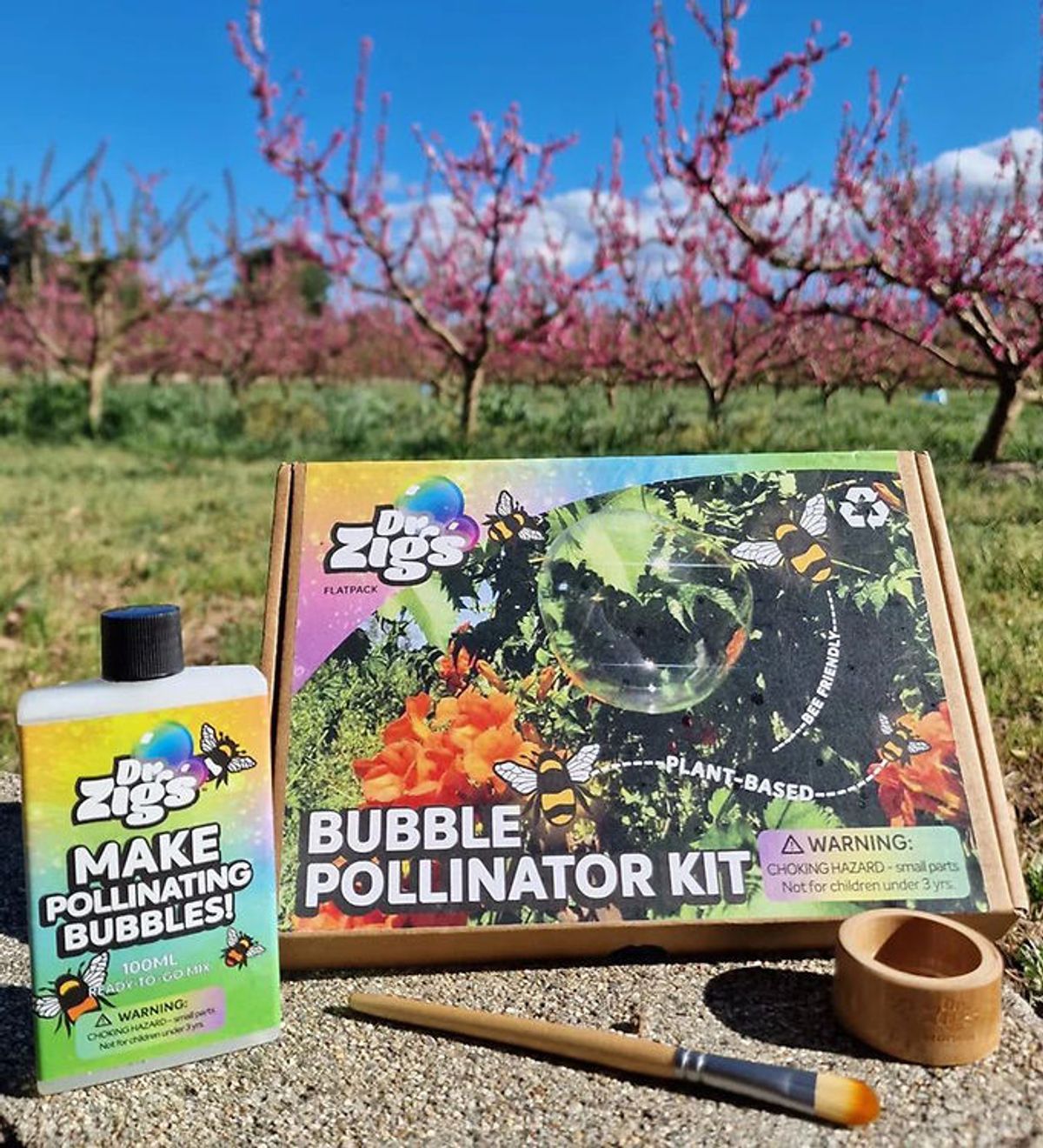 Dr Zigs Sæbeboblesæt - Bubble Pollinator Kit