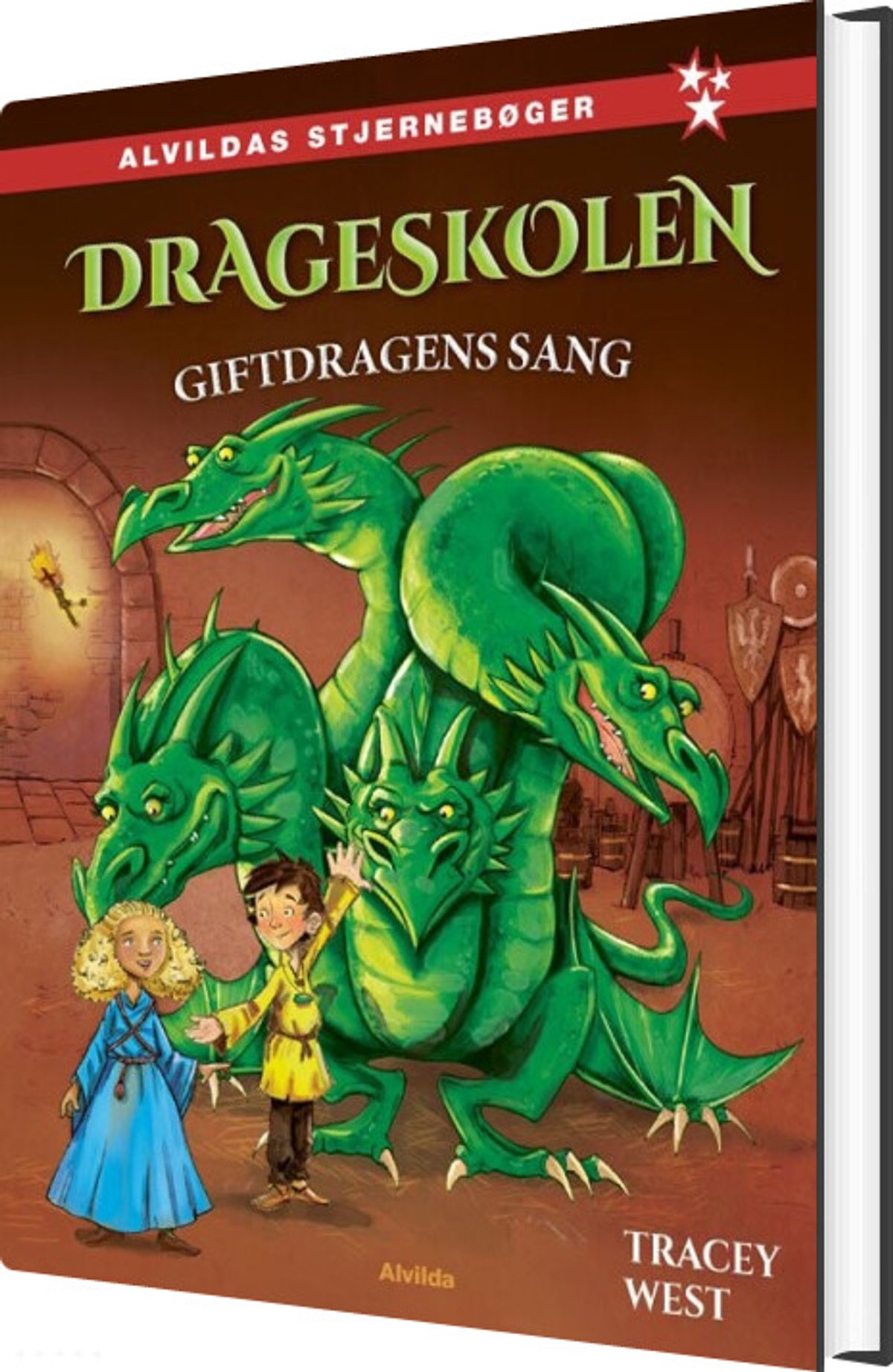 Drageskolen 5: Giftdragens Sang - Tracey West - Bog