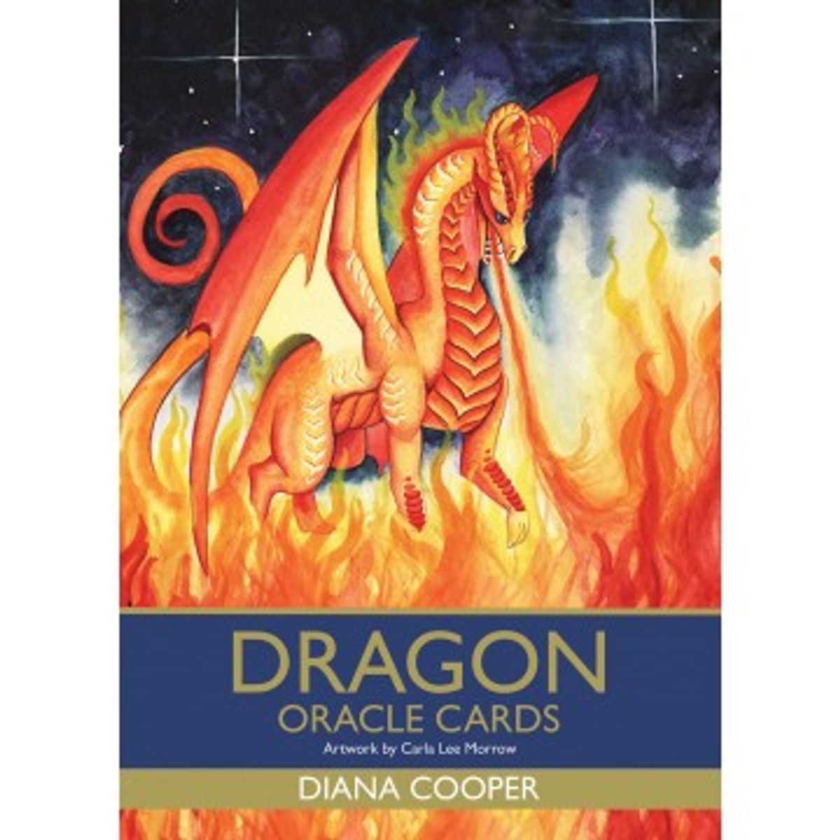 Dragon Oracle cards Diana Cooper - Orakelkort og Englekort på engelsk - GodKarmaShop