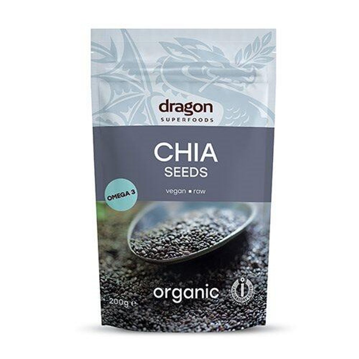 Dragon Superfoods Chia frø Ø, 200g