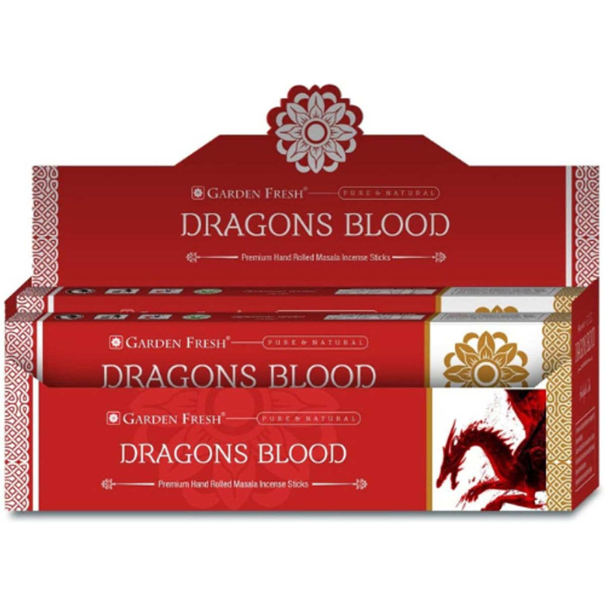 Dragon´s Blood røgelse fra Garden Fresh