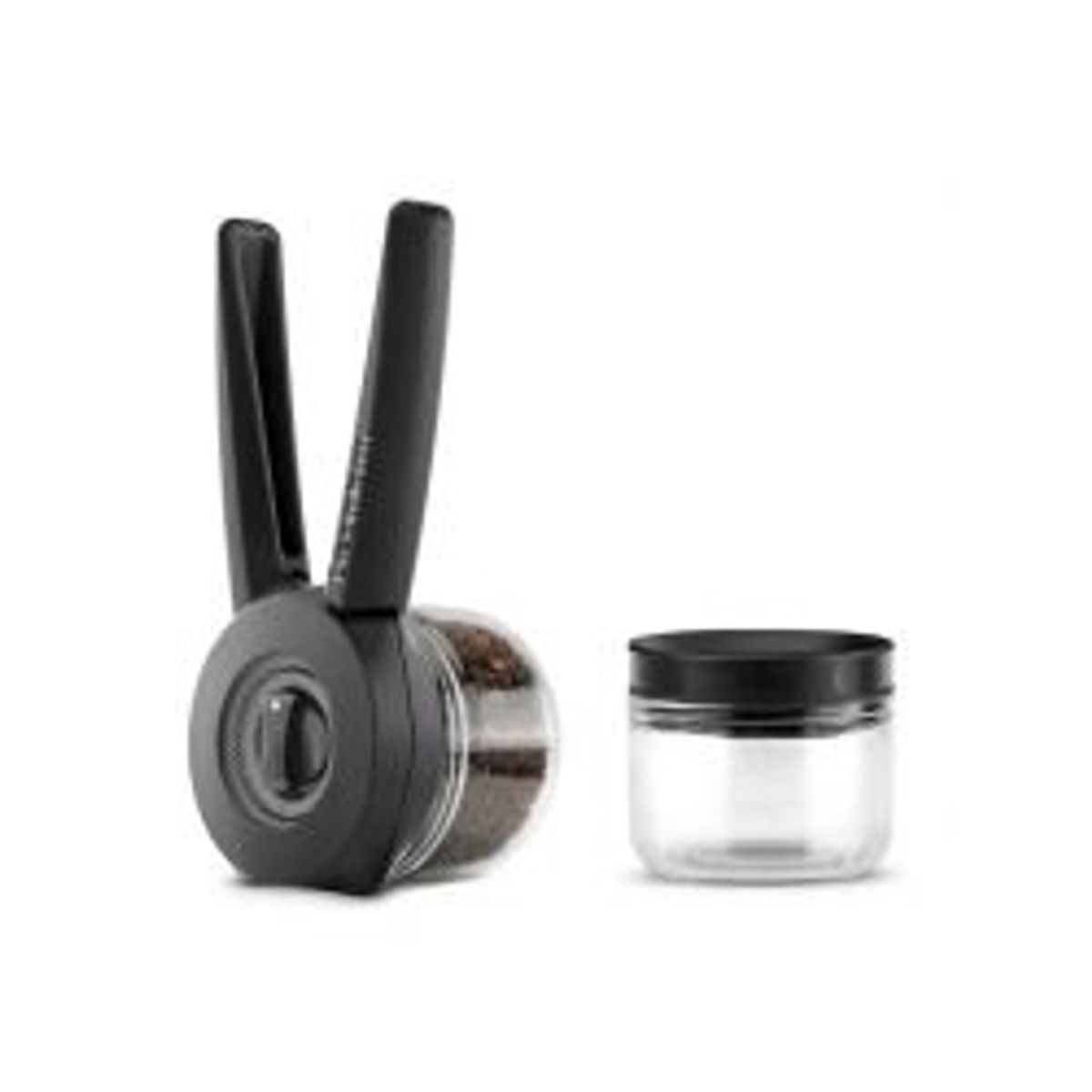 Dreamfarm Ortwo Lite Black + Extra Jar Set - Køkkenredskaber