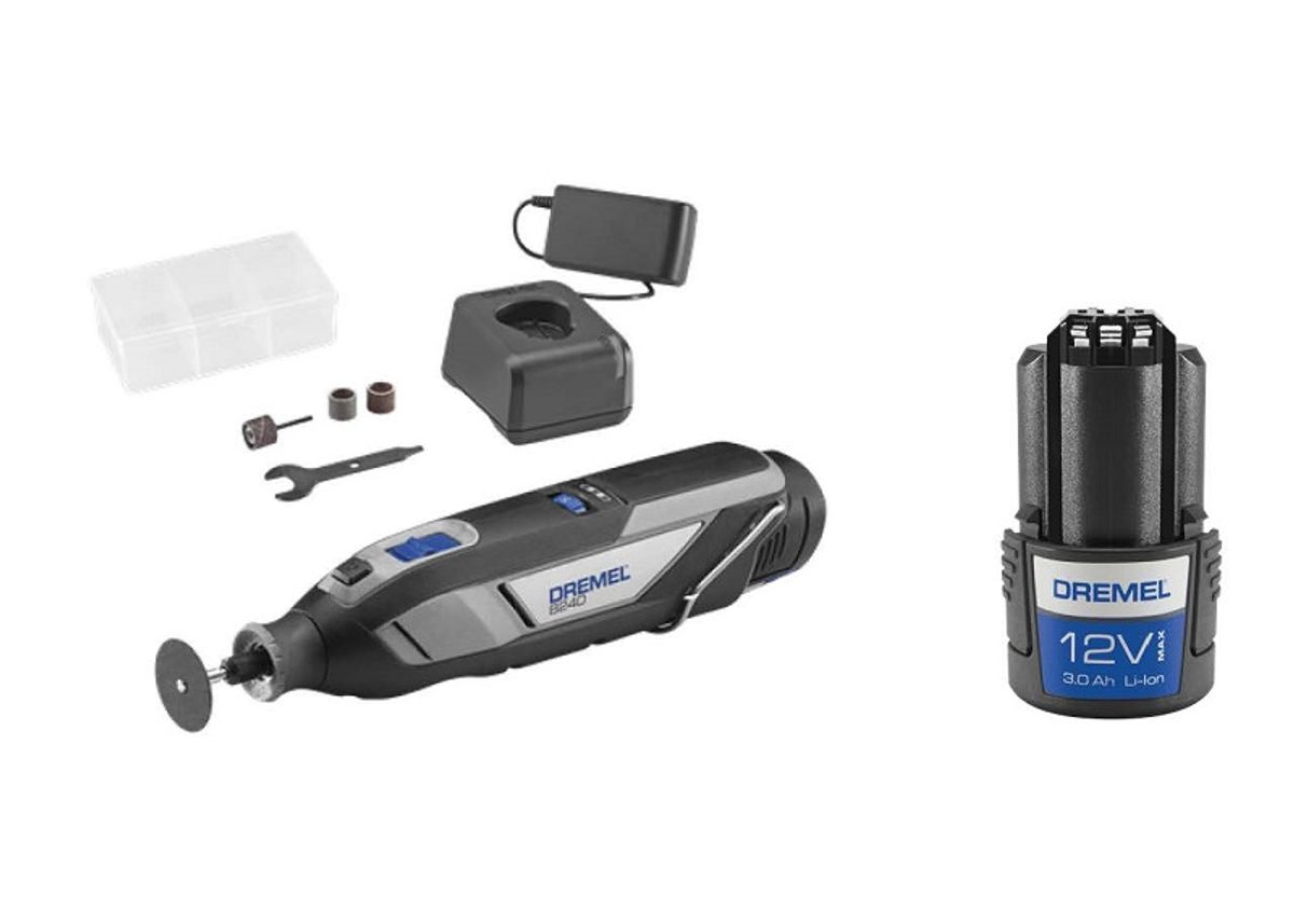 Dremel Multiværktøj 8240-5 12V inkl. ekstra batteri 12V 3.0Ah