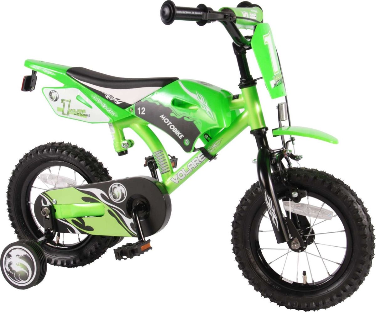 Drengecykel - 12'' Tommer - Volare - Motobike