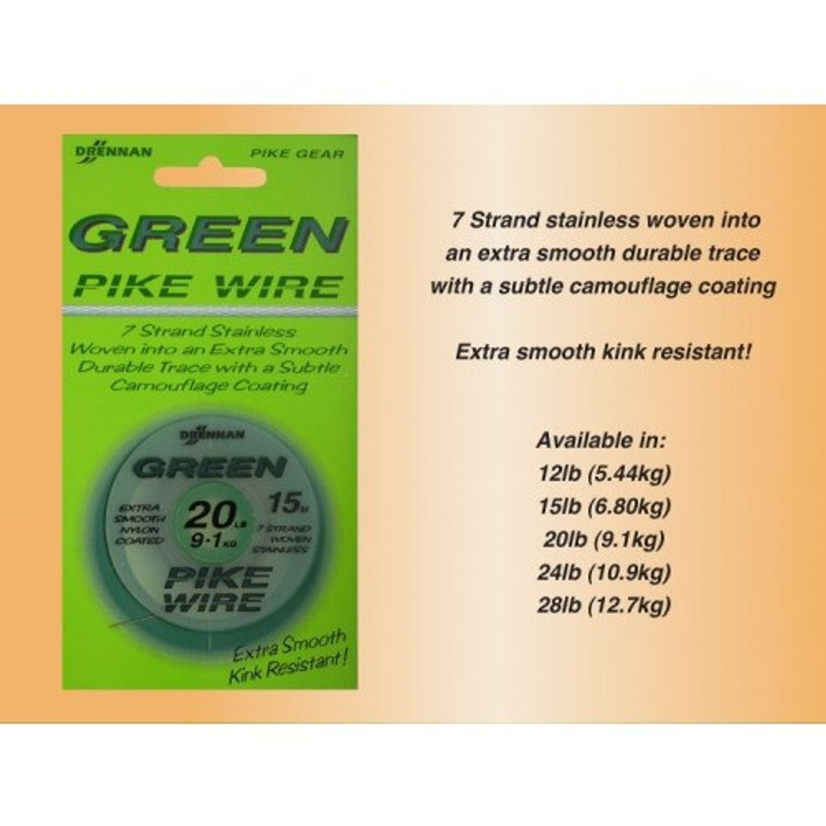 Drennan Green Pike Wire