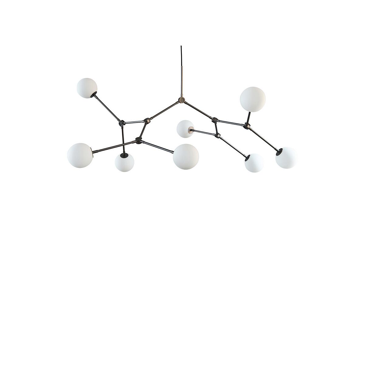 Drop Bulp Chandelier, grey fra 101 Copenhagen