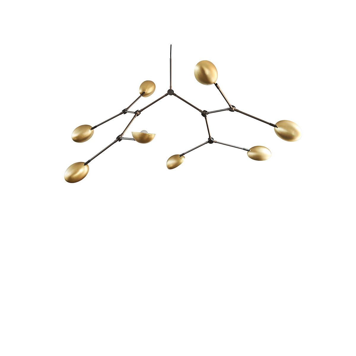 Drop Chandelier, brass fra 101 Copenhagen