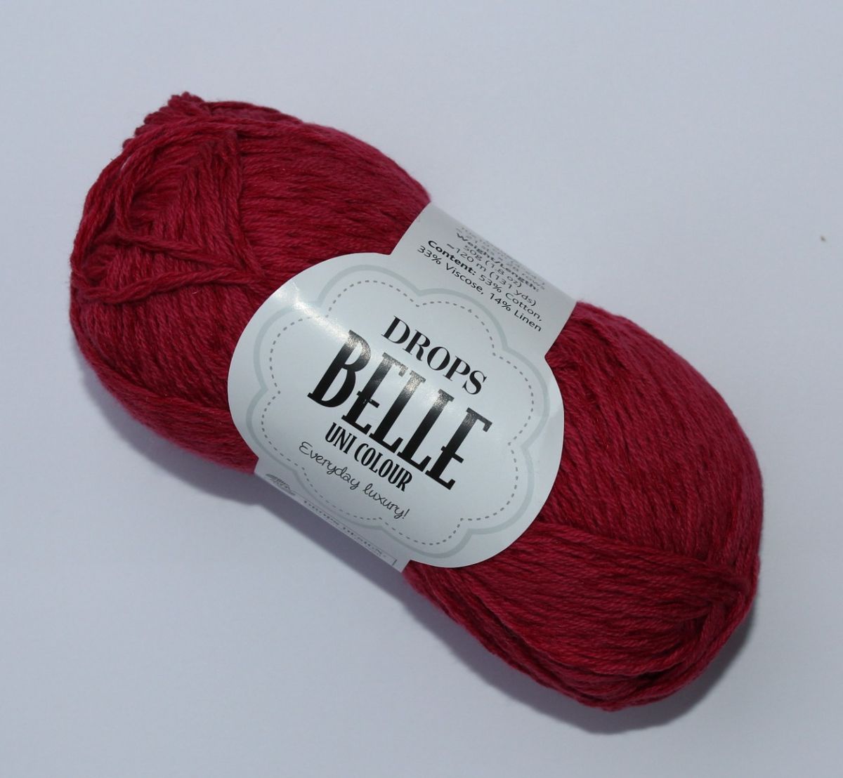 Drops Belle - Kirsebær color 12, 50 gram