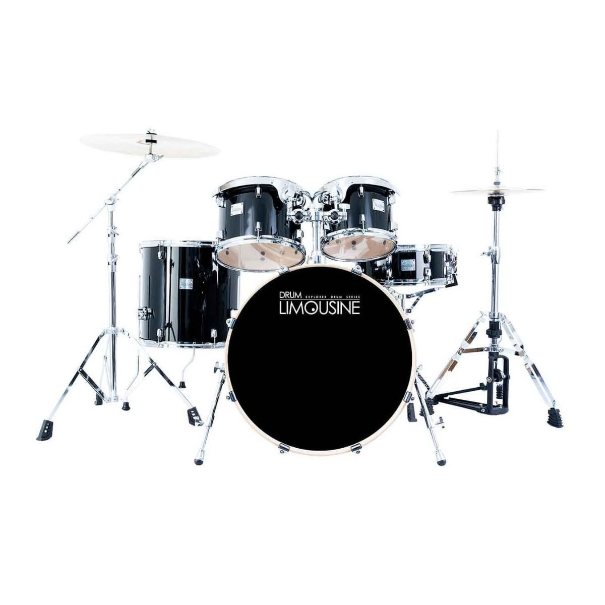 Drum Limousine Explorer 22 BK trommesæt piano black