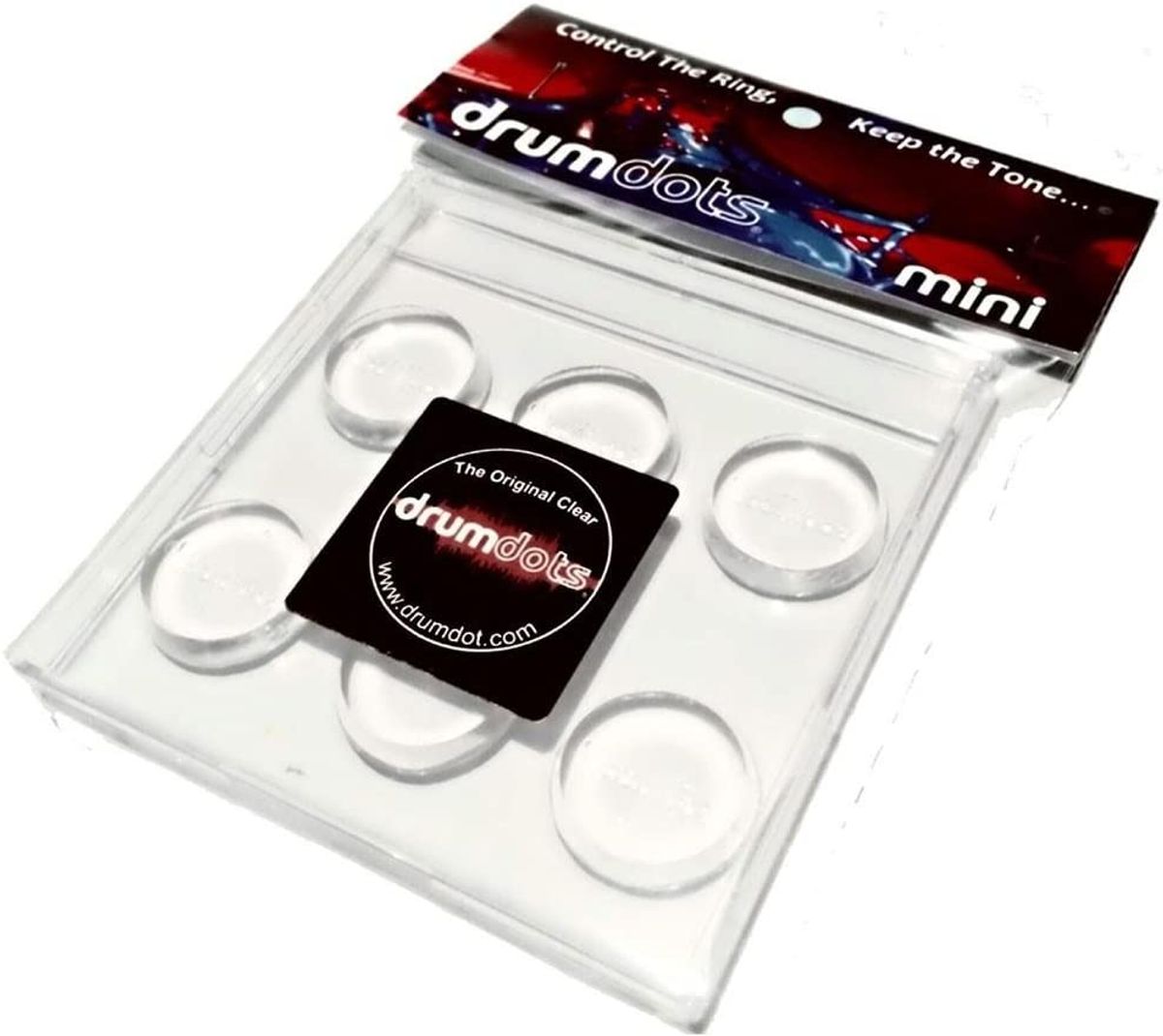 Drumdots DDM6PK Drumdots Mini Drum Damper Gel 6 Stk