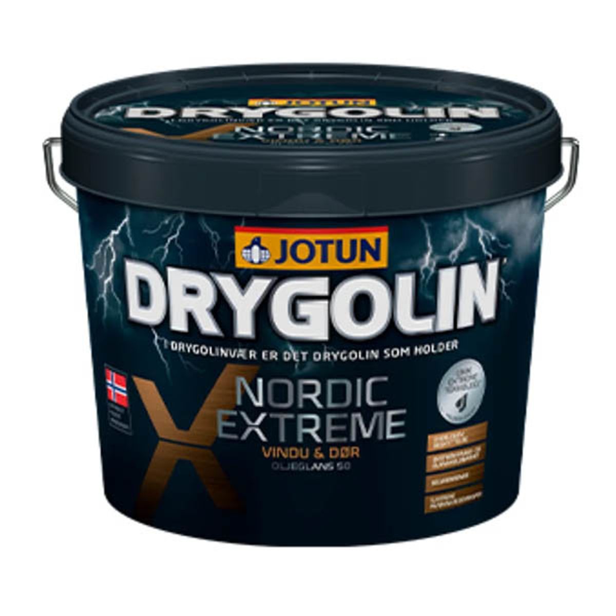 Drygolin Nordic Extreme vinduesmaling 2,7 liter