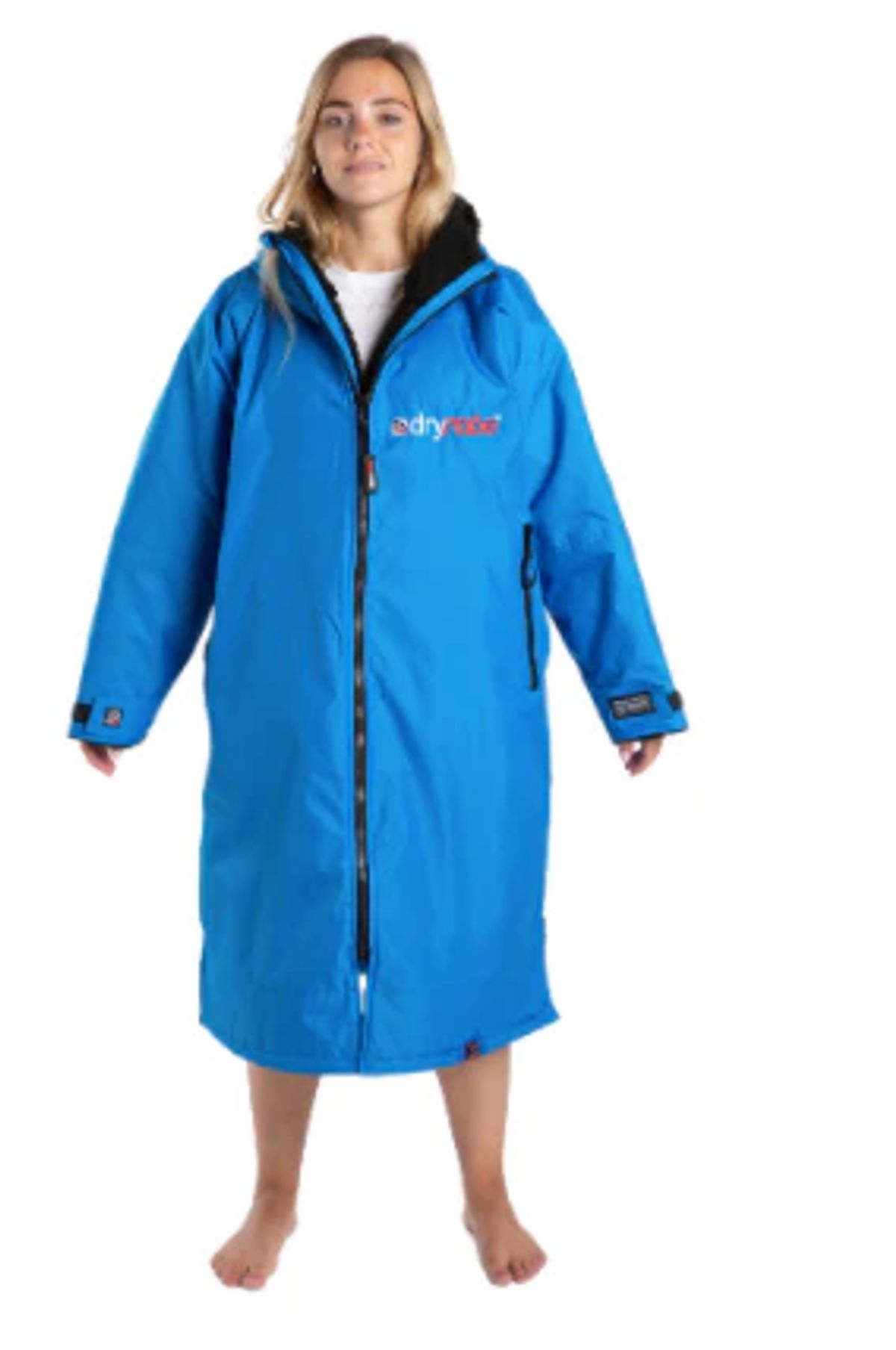 dryrobe ® Advance Long Sleeve - Cobalt Blue/Black