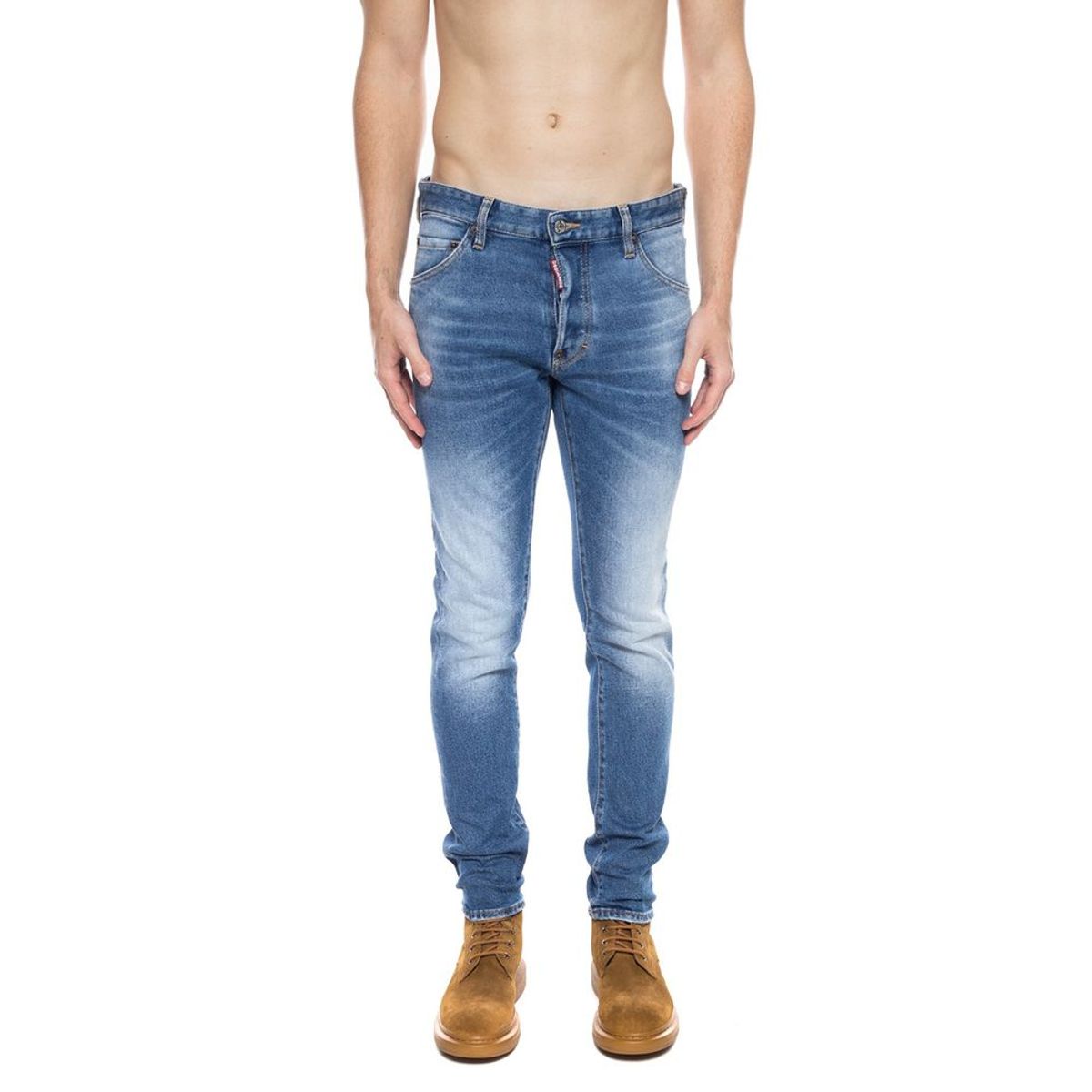 Dsquared2 Blå Herre Bukser & Jeans (Lagersalg)