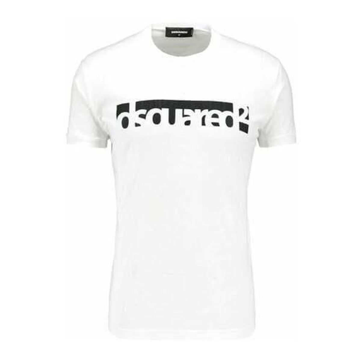 Dsquared2 Hvid Herre T-shirt (Lagersalg)