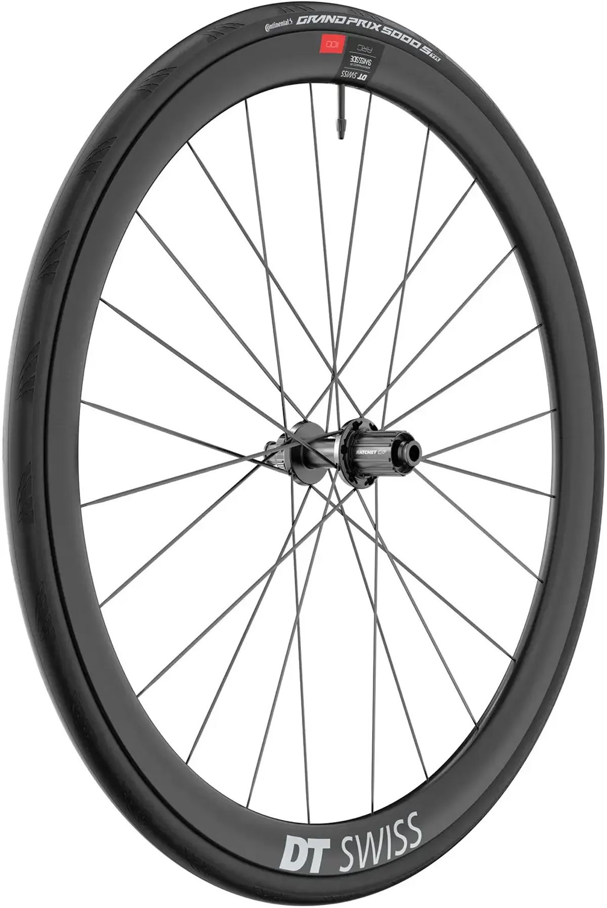 DT Swiss Wheel ARC 1100 Dicut 38 (Inkl. Dæk & Slange) 700c Rear - Shimano/SRAM