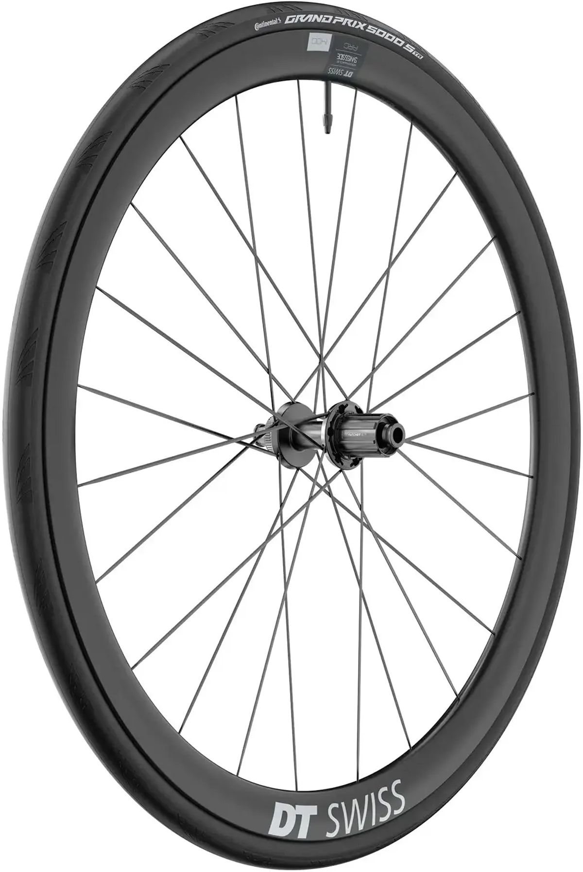 DT Swiss Wheel ARC 1400 Dicut 38 (Inkl. Dæk & Slange) 700c Rear - Shimano/SRAM