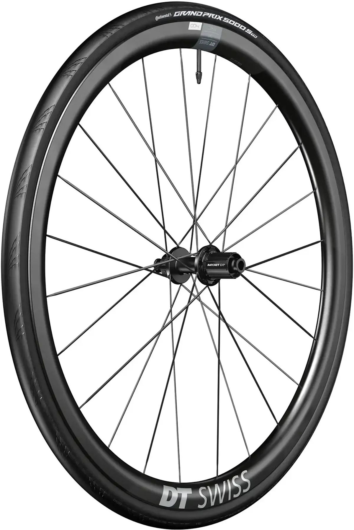 DT Swiss Wheel ERC 1400 Dicut 35 (Inkl. Dæk & Slange) 700c Rear - Shimano/SRAM