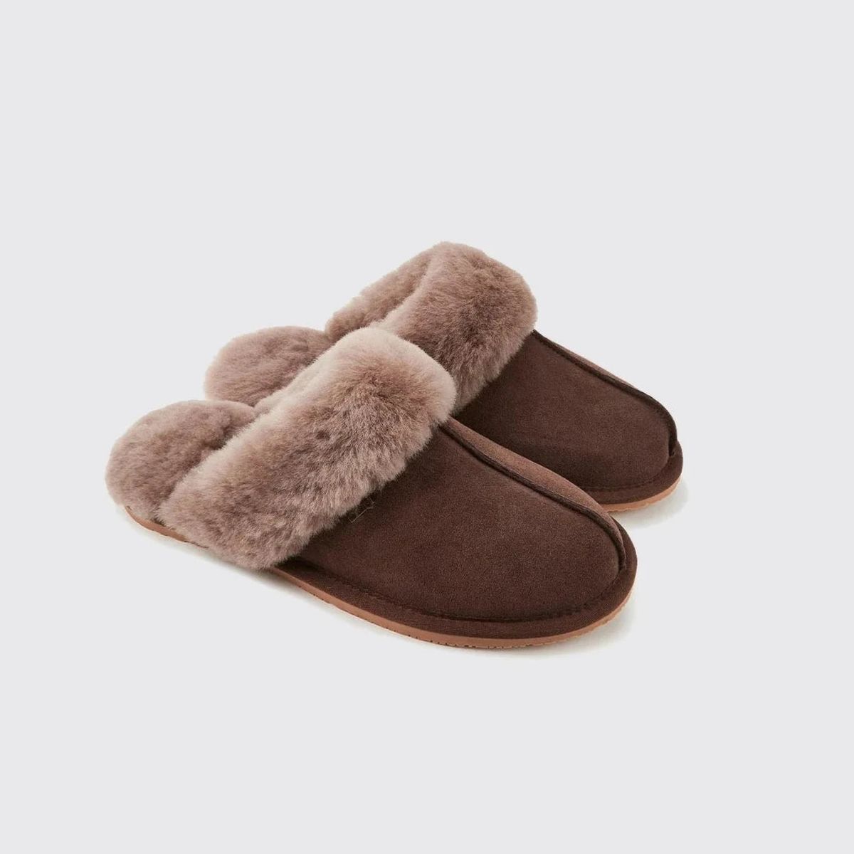 Dubarry Rockmill Ladies Mule Slippers sutsko, ruskind, cigarbrun - 38