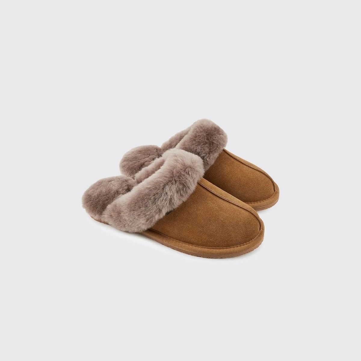 Dubarry Rockmill Ladies Mule Slippers sutsko, ruskind, sandfarvet - 37