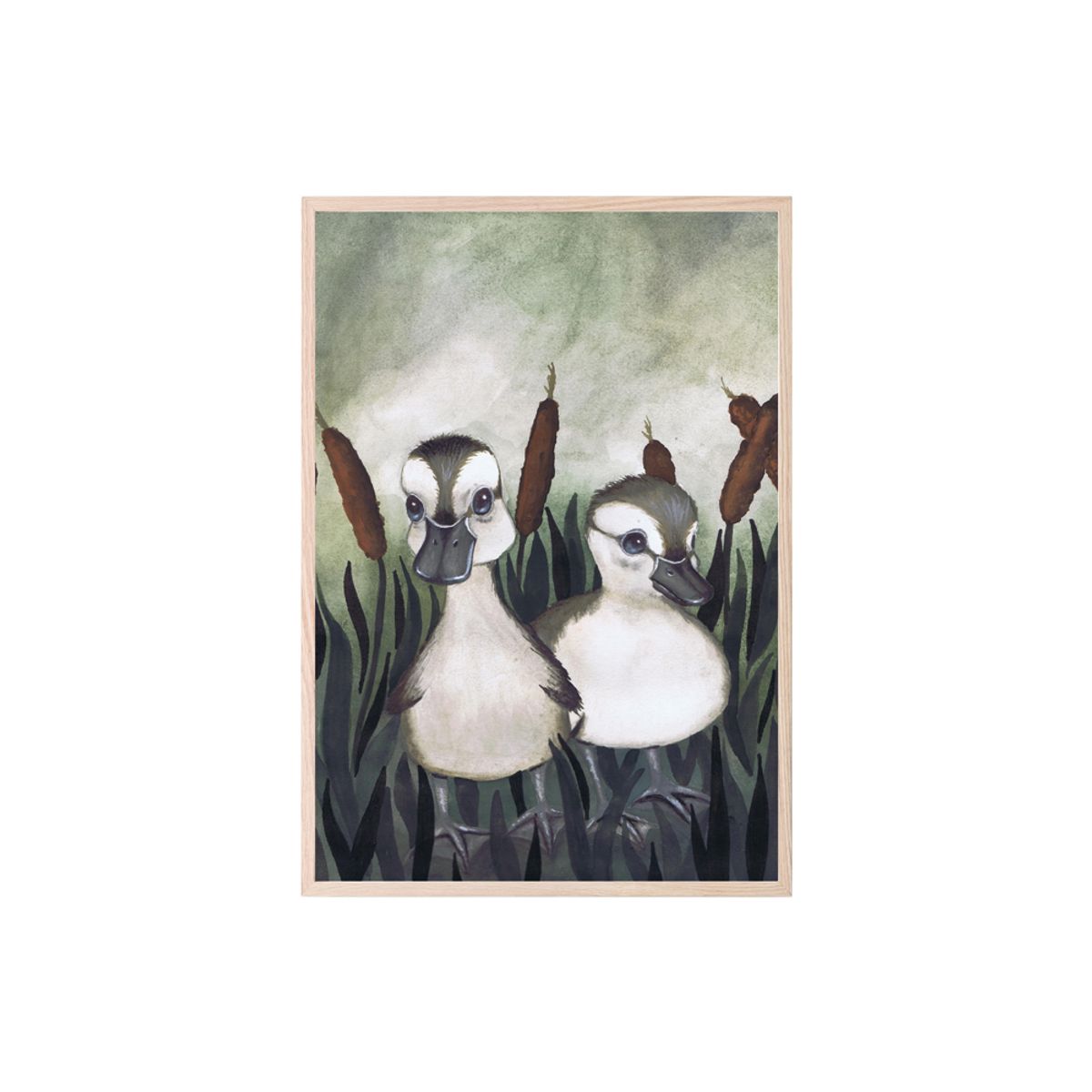 Duck friends plakat 21x30 cm (One size)