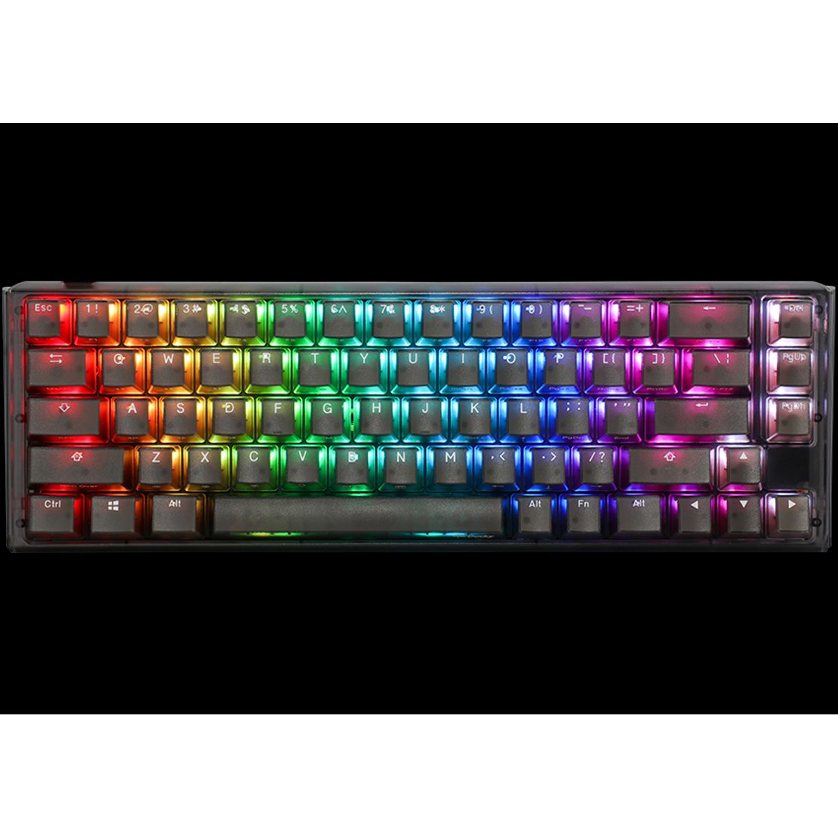 Ducky One 3 - Aura Black Nordic - SF 65% - Cherry Silent Red - RGB