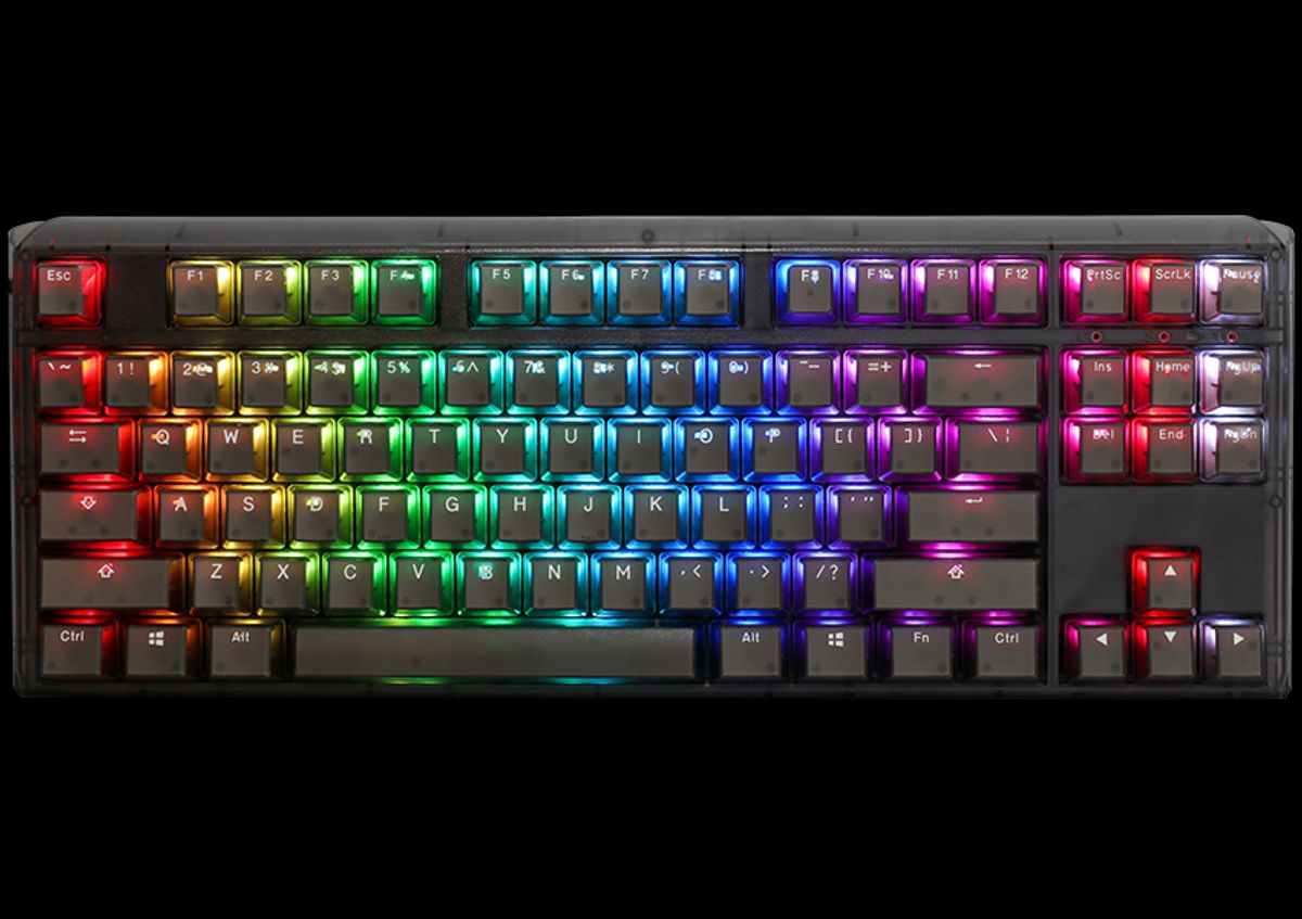 Ducky One 3 - Aura Black Nordic - TKL - Cherry Blue - RGB