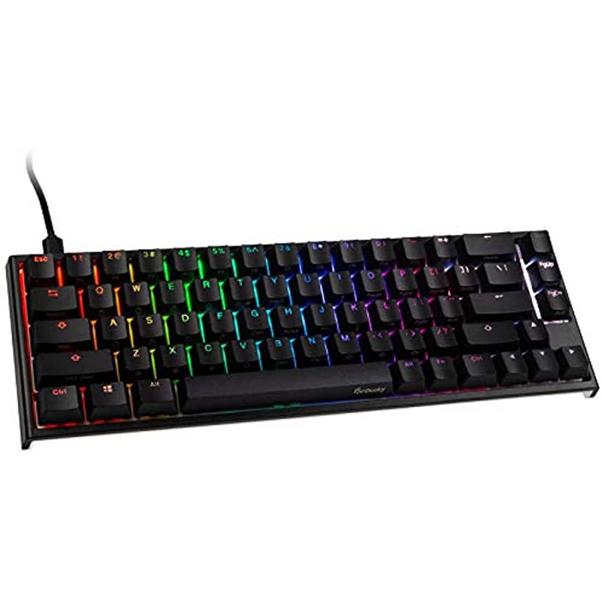 Ducky One 3 - Classic Black / White Nordic - SF 65% - Cherry Blue