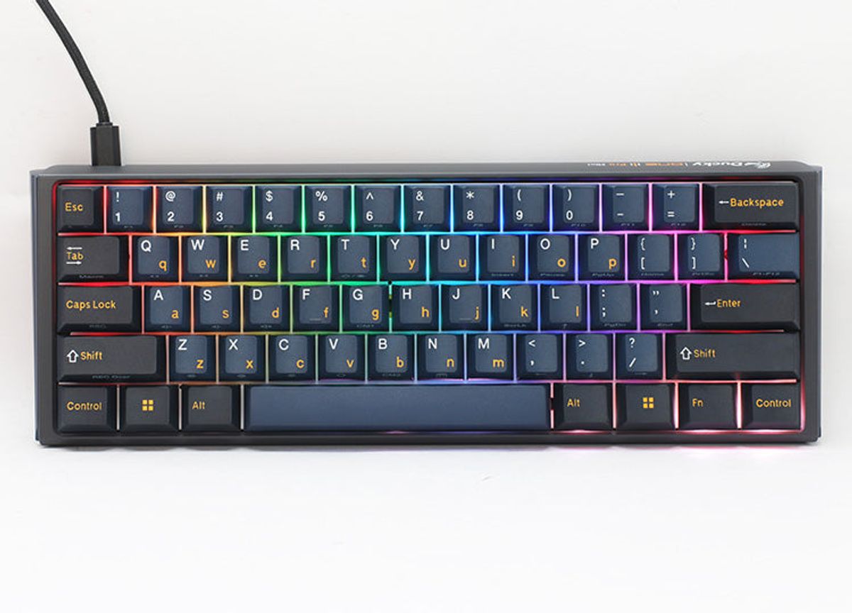 Ducky One 3 Pro - Nazca Line - Mini 60% - Silver Speed - RGB