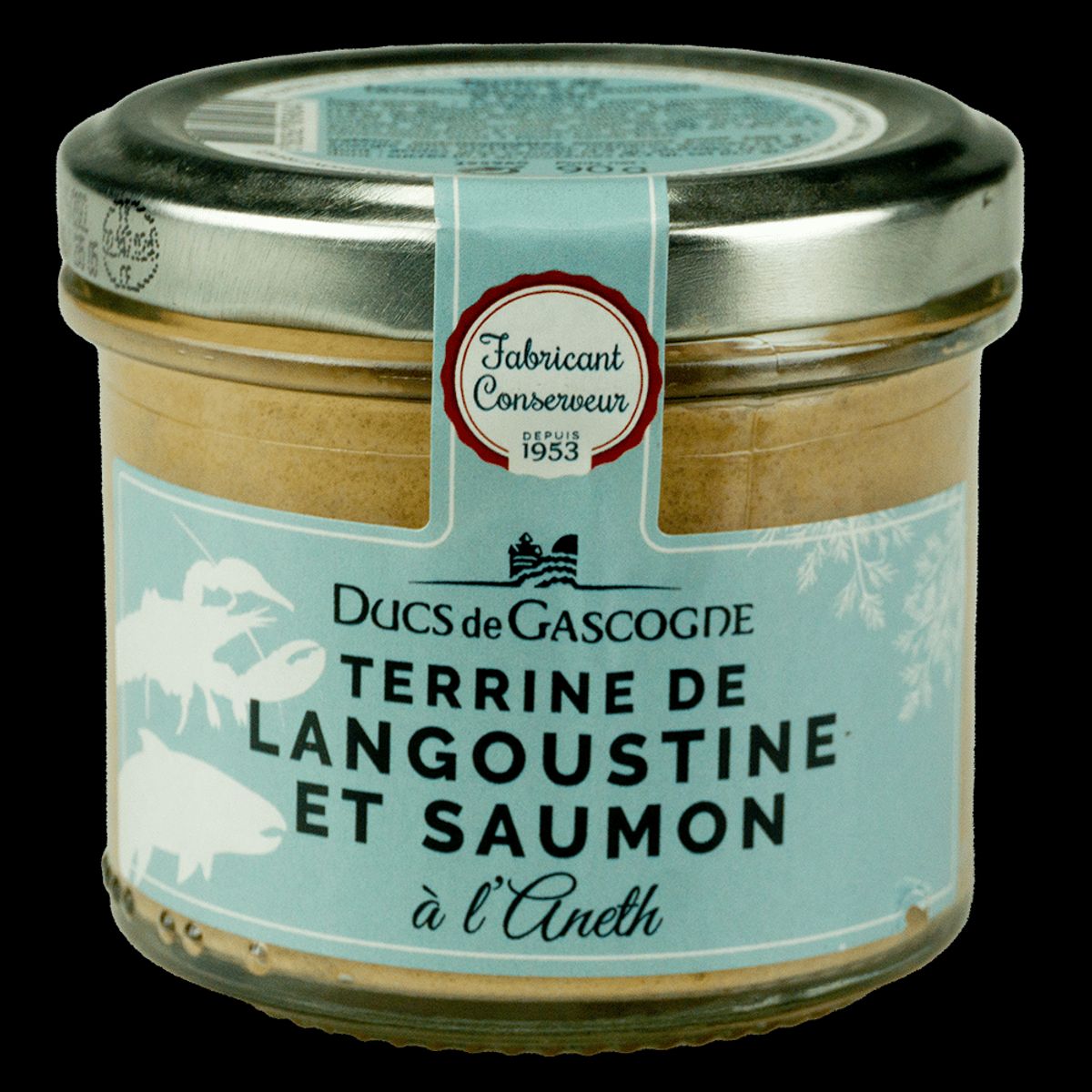 Ducs de Gascogne Terrine af Jomfruhummer og Laks med dild