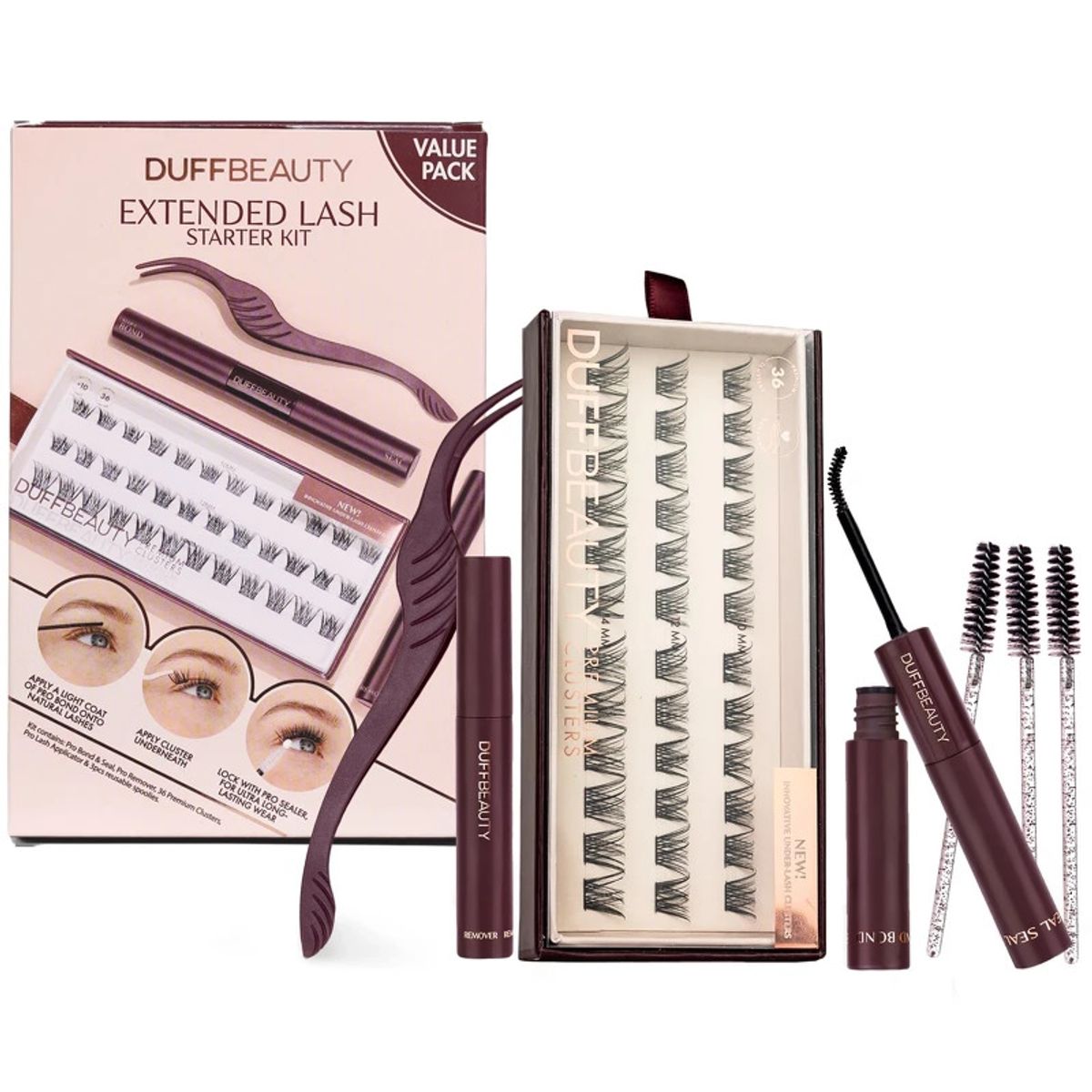 DUFFBEAUTY Extended Lash Starter Kit