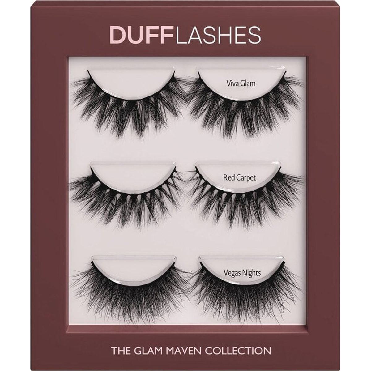 Dufflashes - The Glam Maven Collection - Kunstige Vipper 3-pak