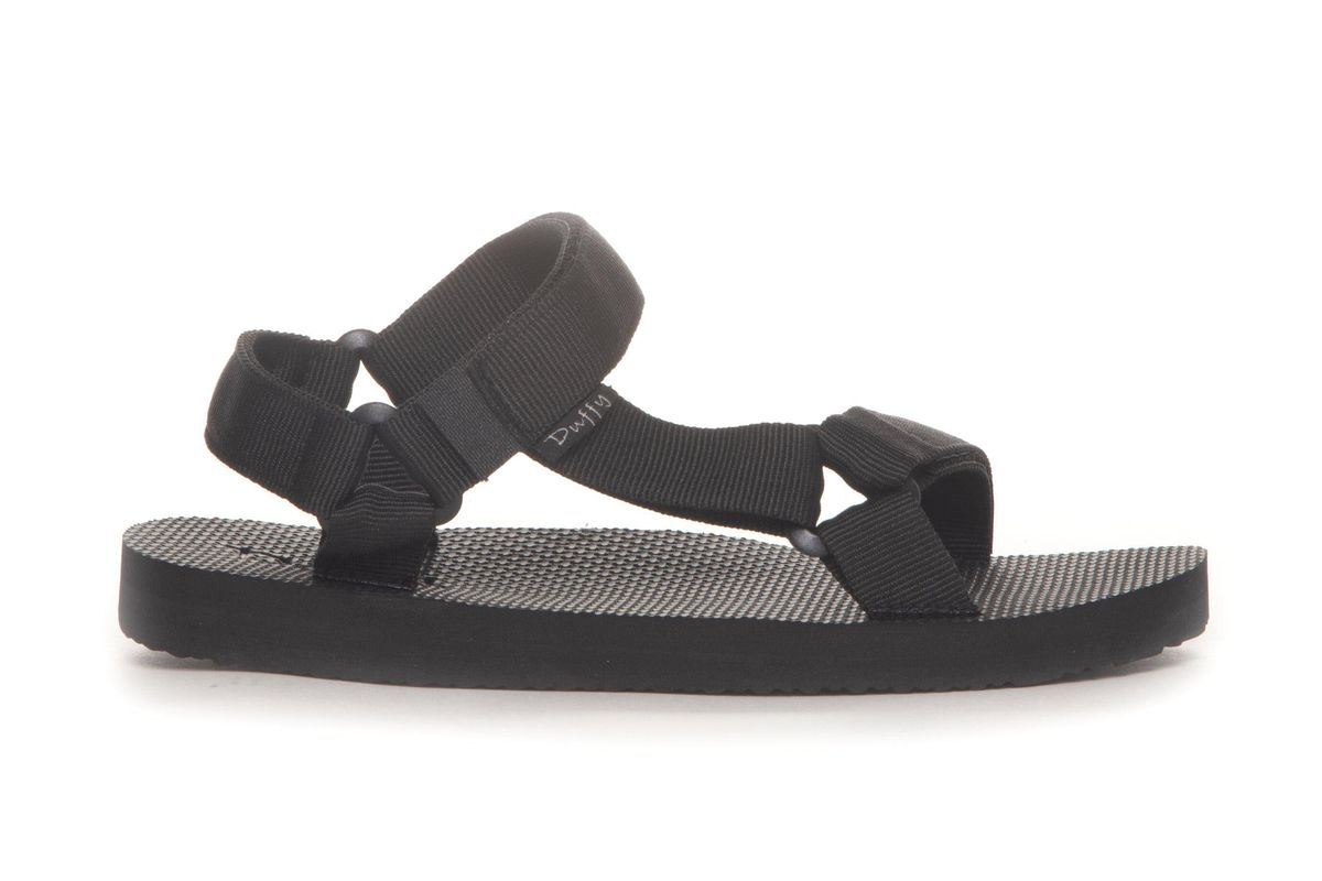 Duffy - Sandal med velcro - 7936901 - Sort - 37