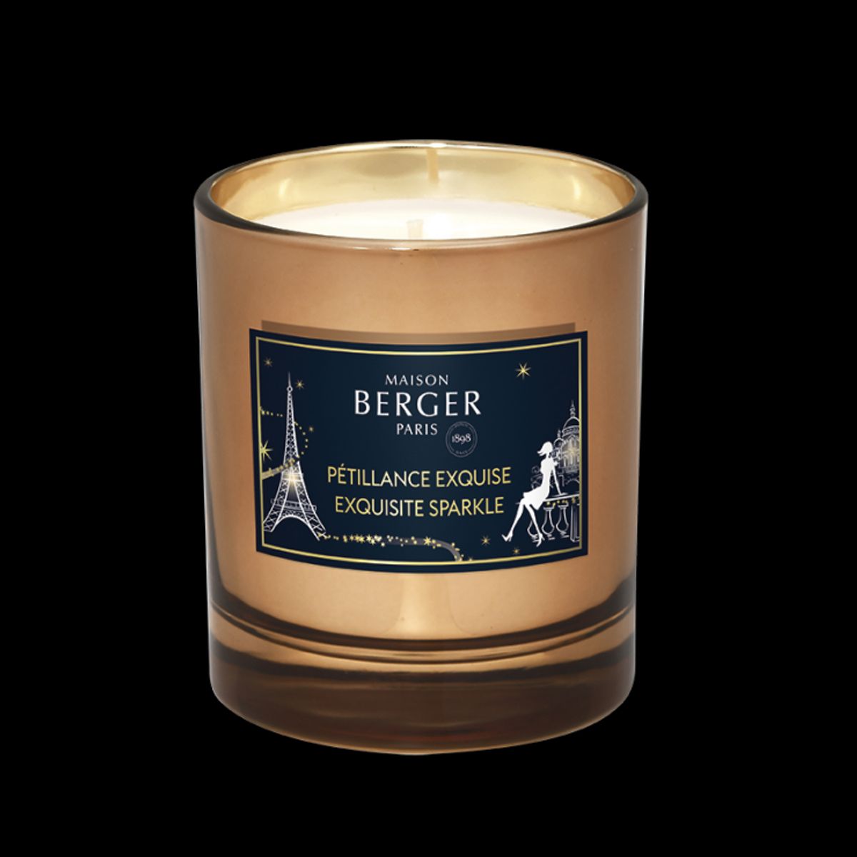 DUFTLYS MED DUFTEN EXQUISITE SPARKLE - Scented Candle / Duftlys - Maison Berger Paris - StudioBuus